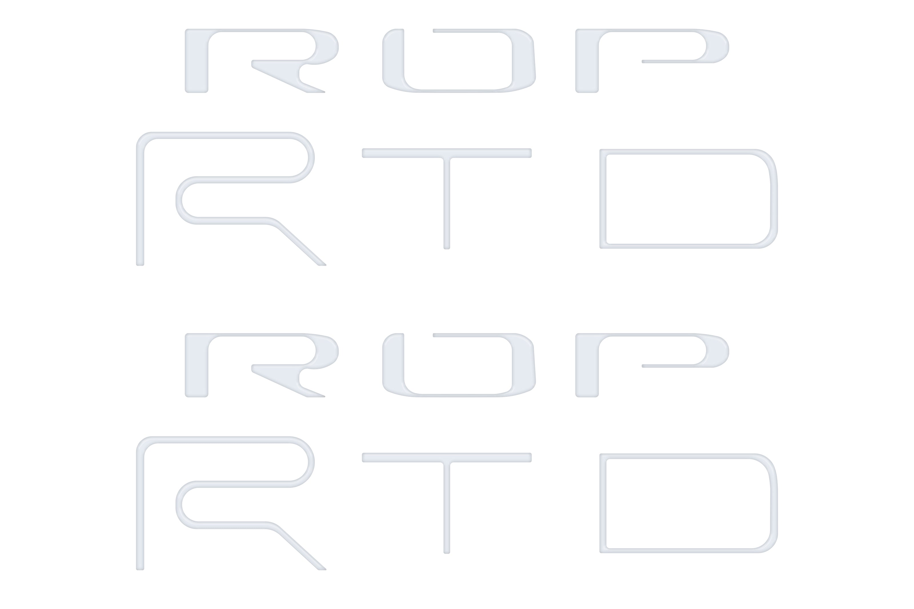 Bed Side Letter Inserts Tacoma (2022-2023)