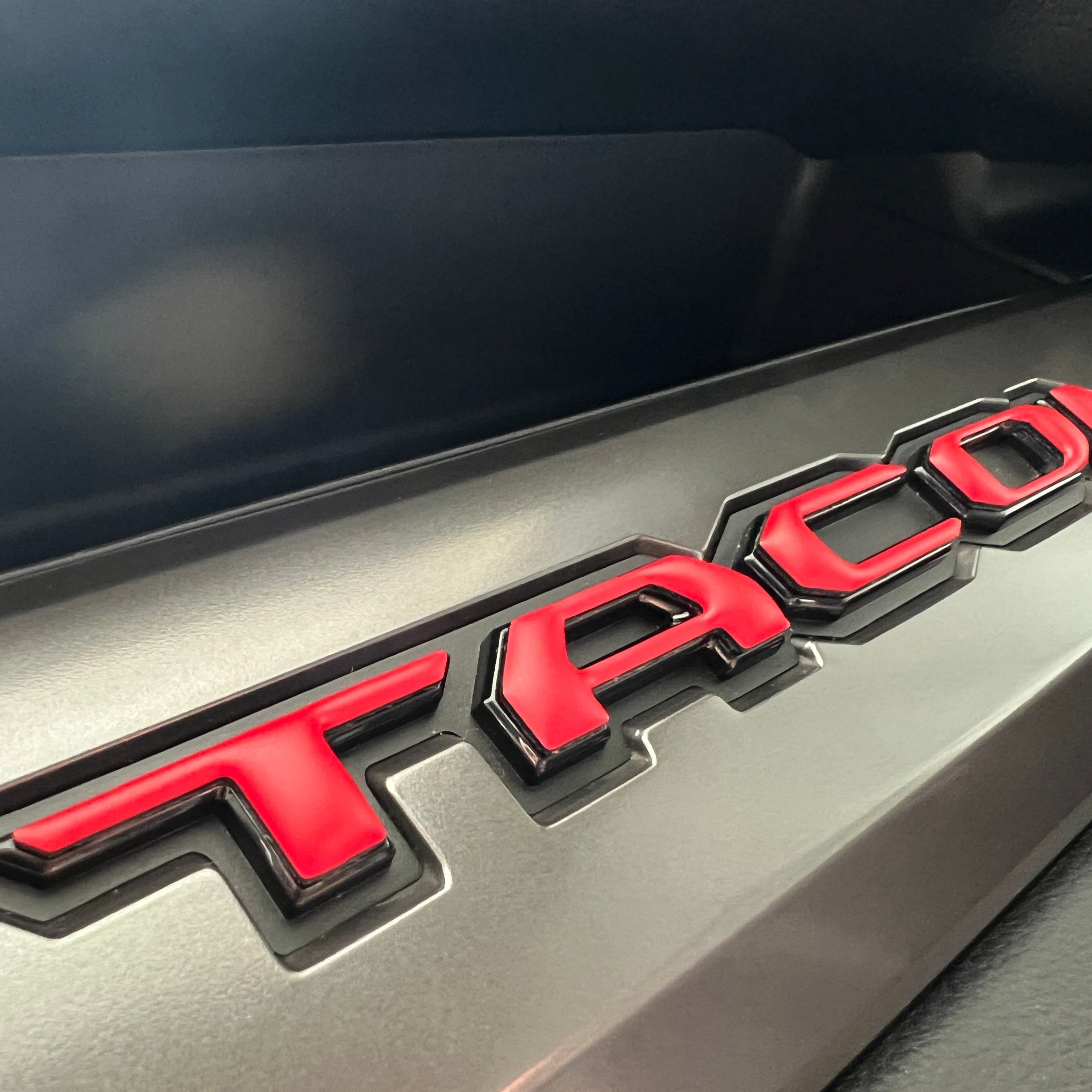 Glovebox Letter Overlays Tacoma (2024+)