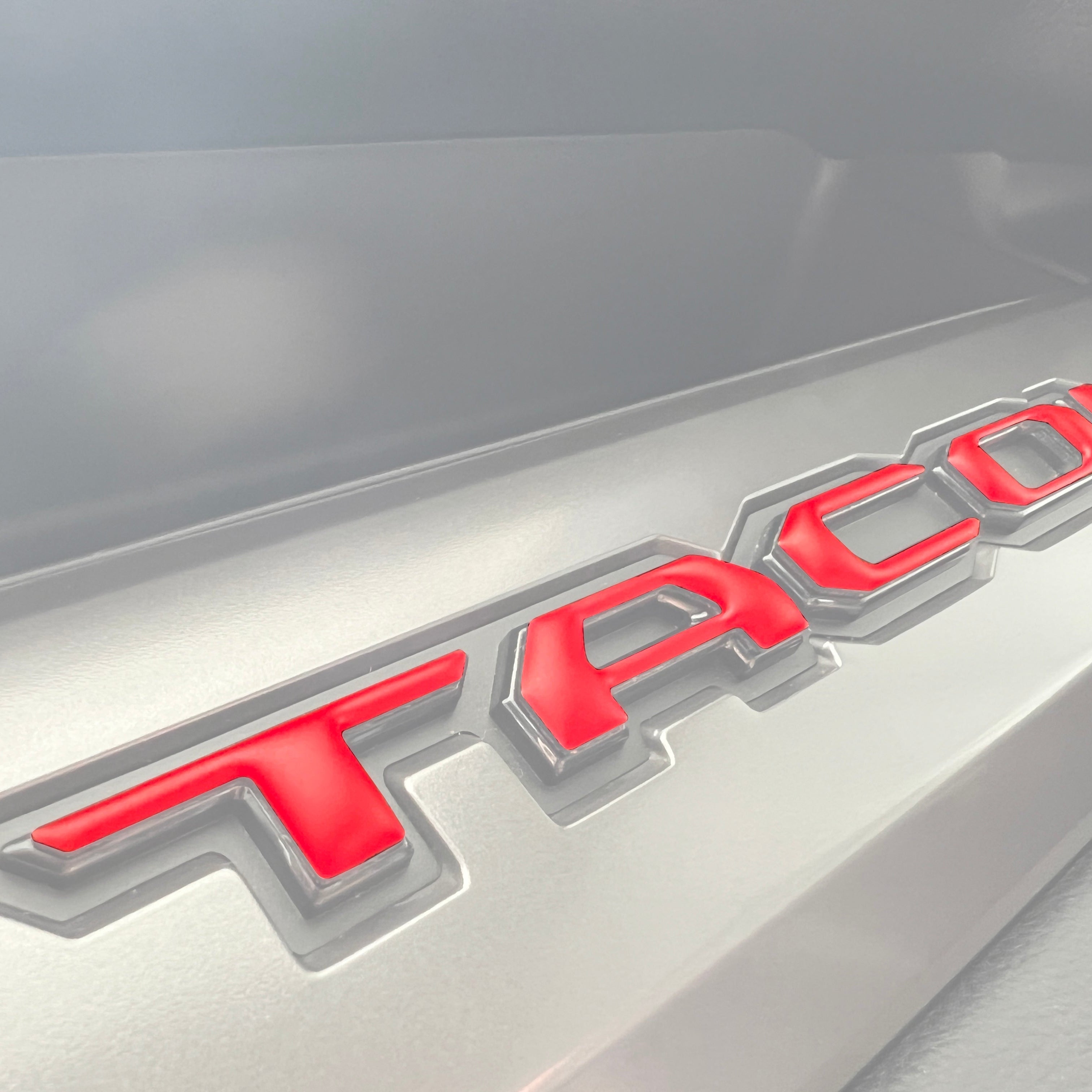 Glovebox Letter Overlays Tacoma (2024+)