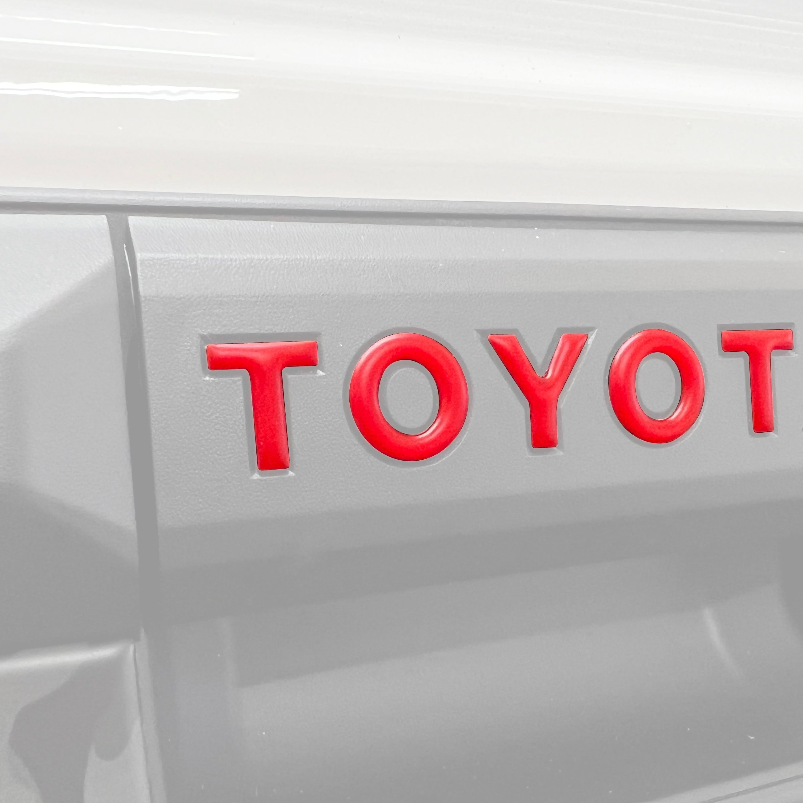 Tailgate Handle Letter Inserts Tacoma (2024+)