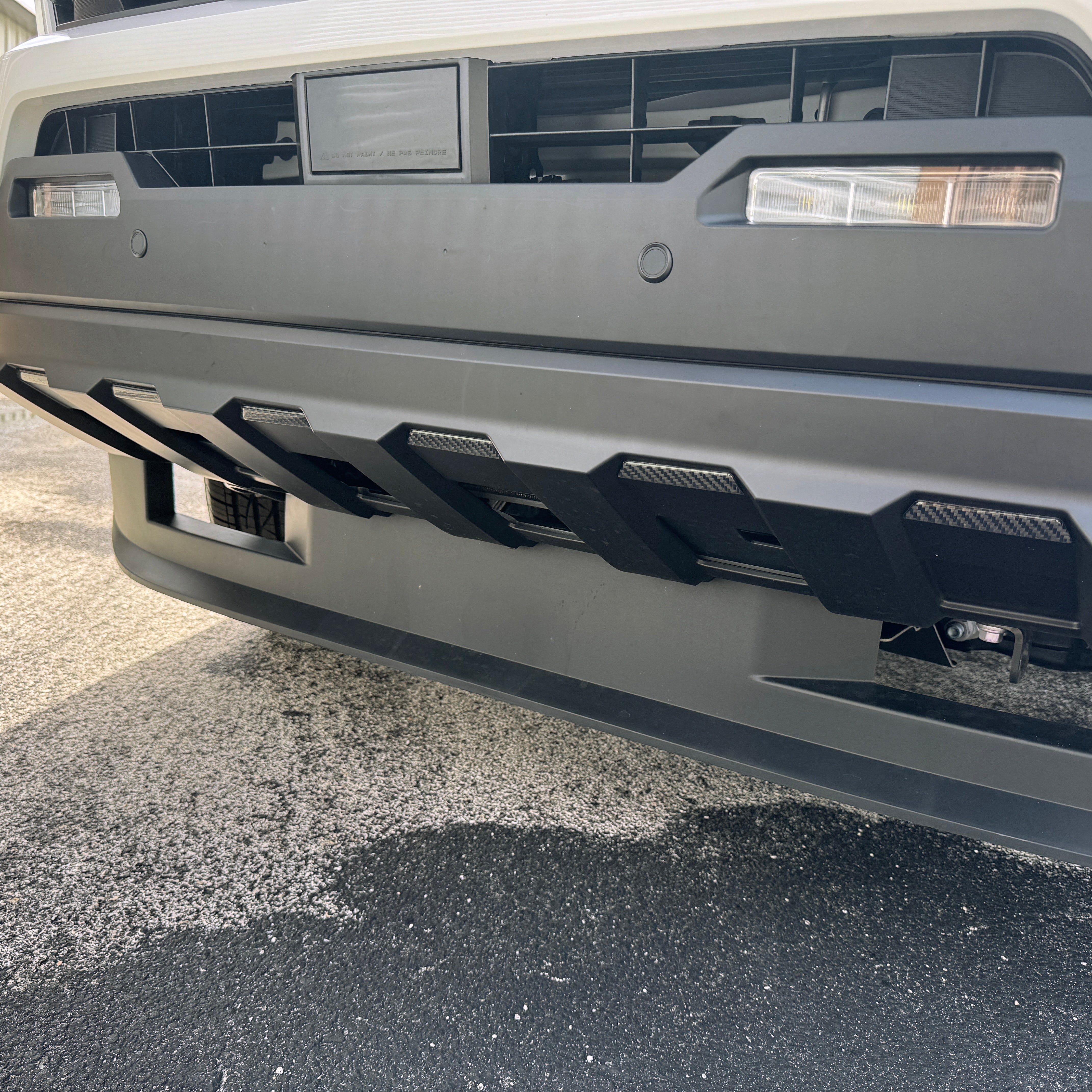 Front Bumper Lower Lines Accent Trim Tacoma (2024+)