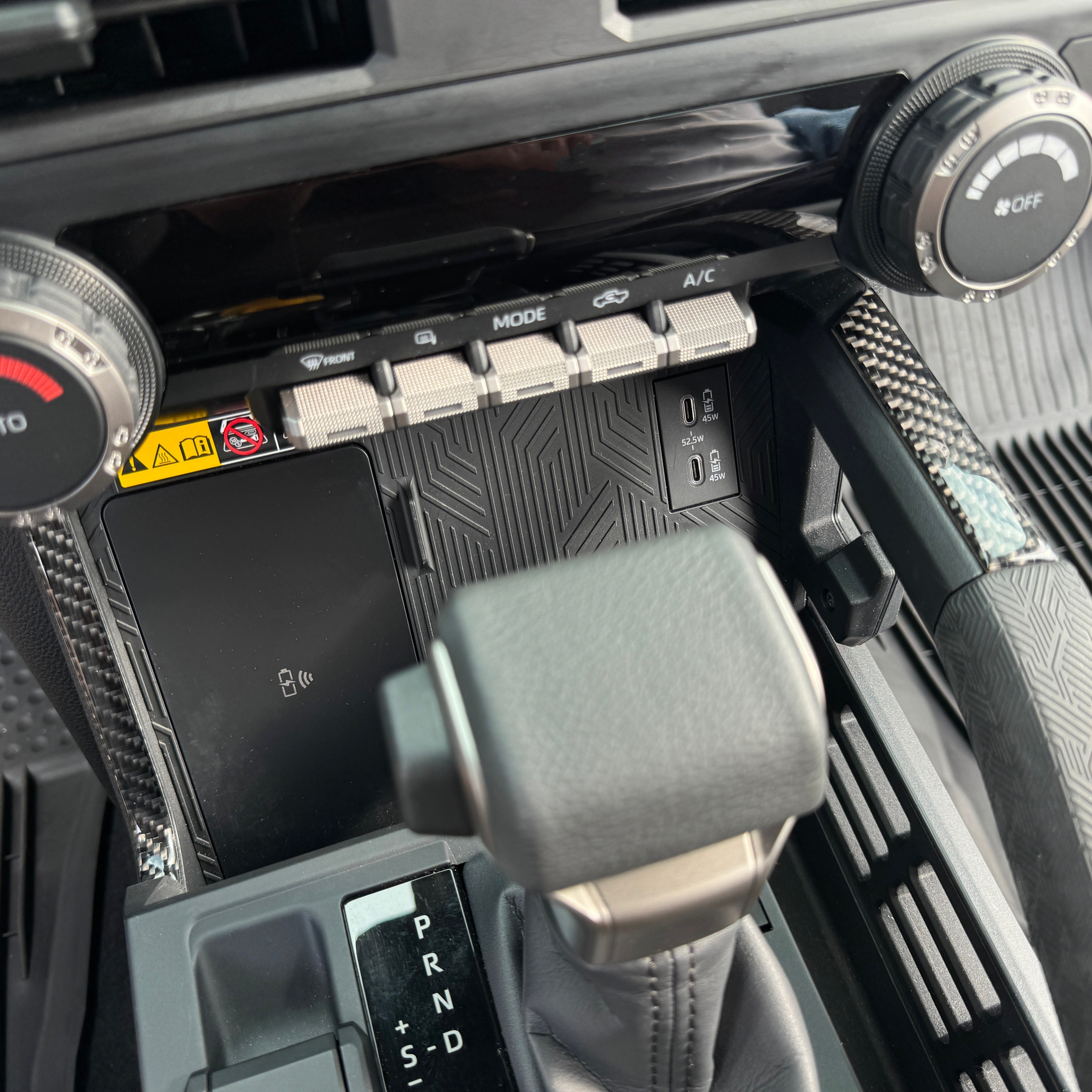 Center Console Lines Accent Trim 4Runner (2025+) & Tacoma (2024+)