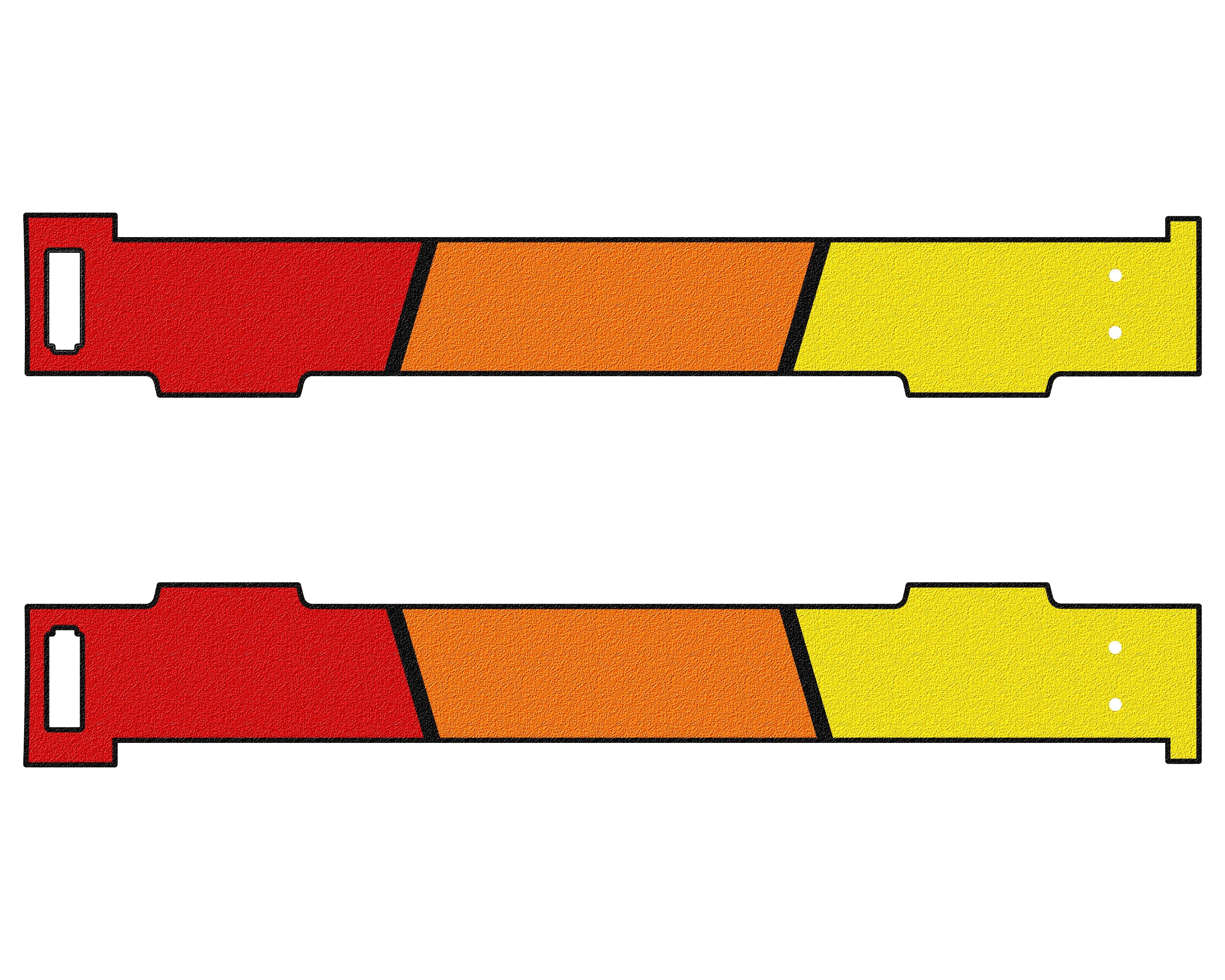 Inner Bedside Liner Overlays Tacoma (2016-2023)