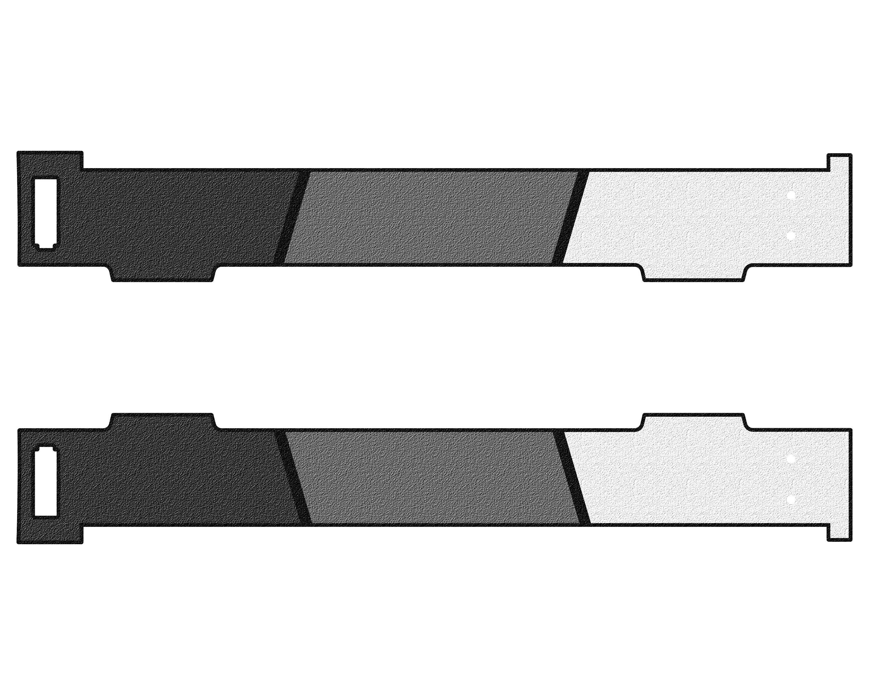 Inner Bedside Liner Overlays Tacoma (2016-2023)
