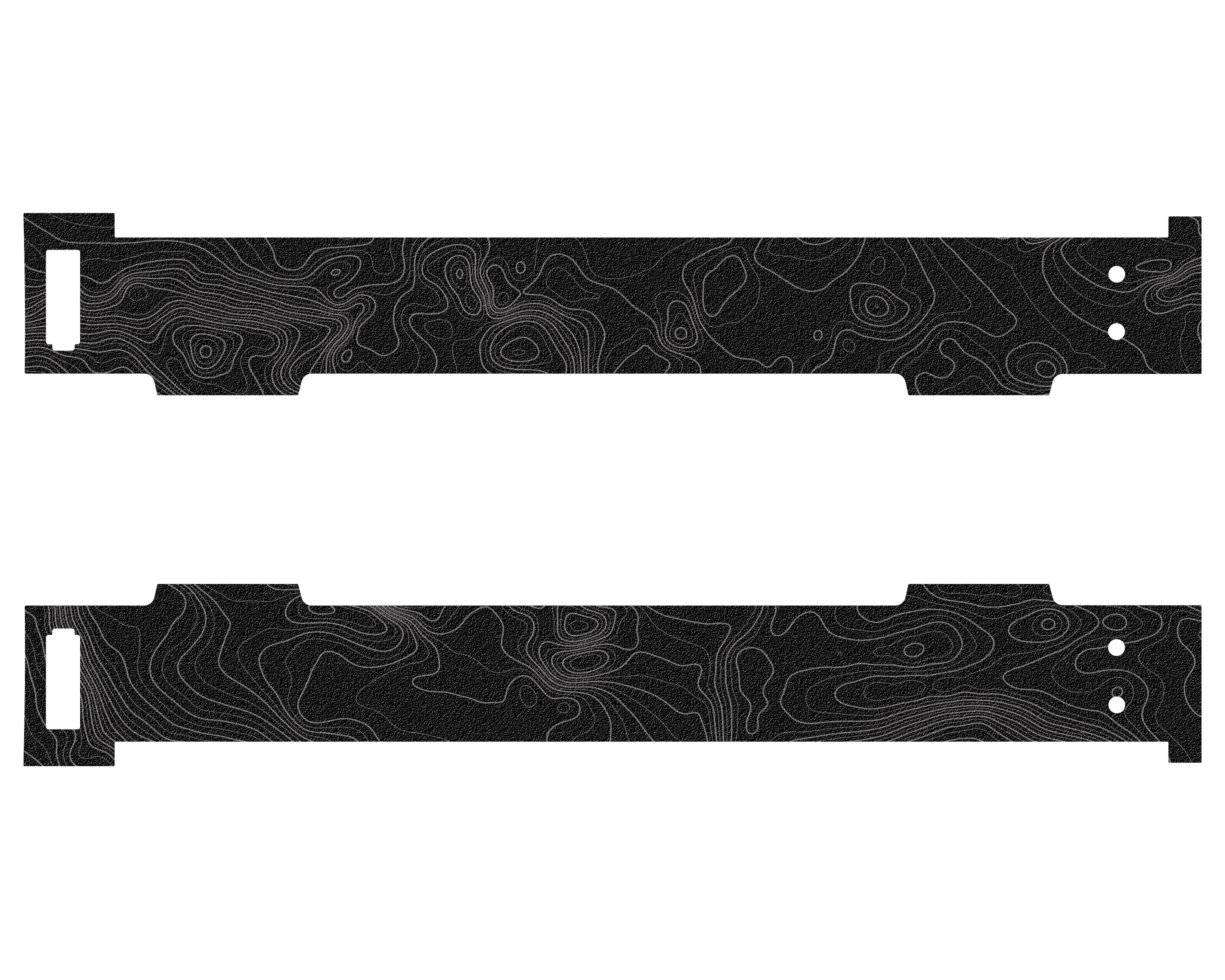 Inner Bedside Liner Overlays Tacoma (2016-2023)