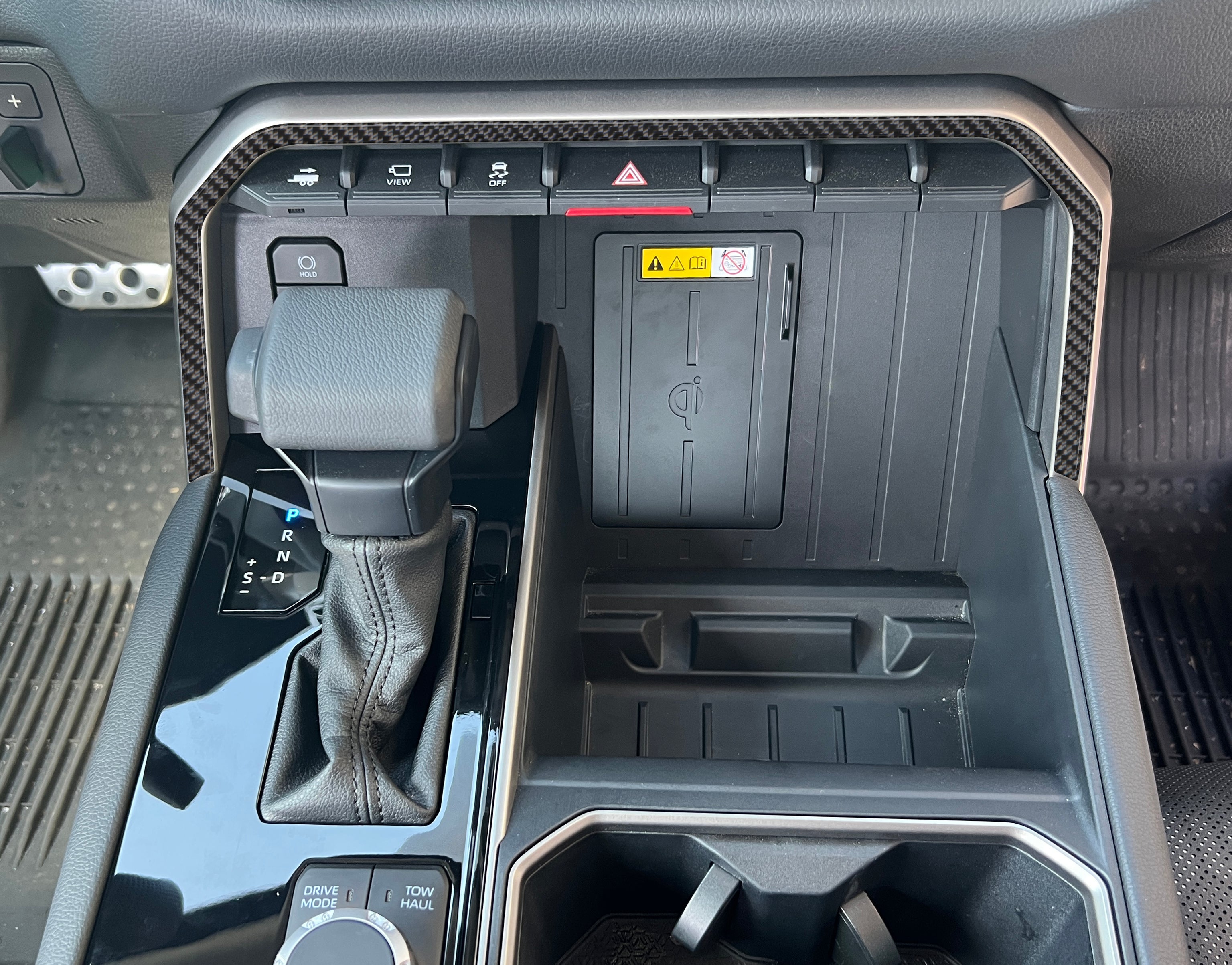 Upper Center Console Line Accent Trim Tundra (2022+) & Sequoia (2023+)