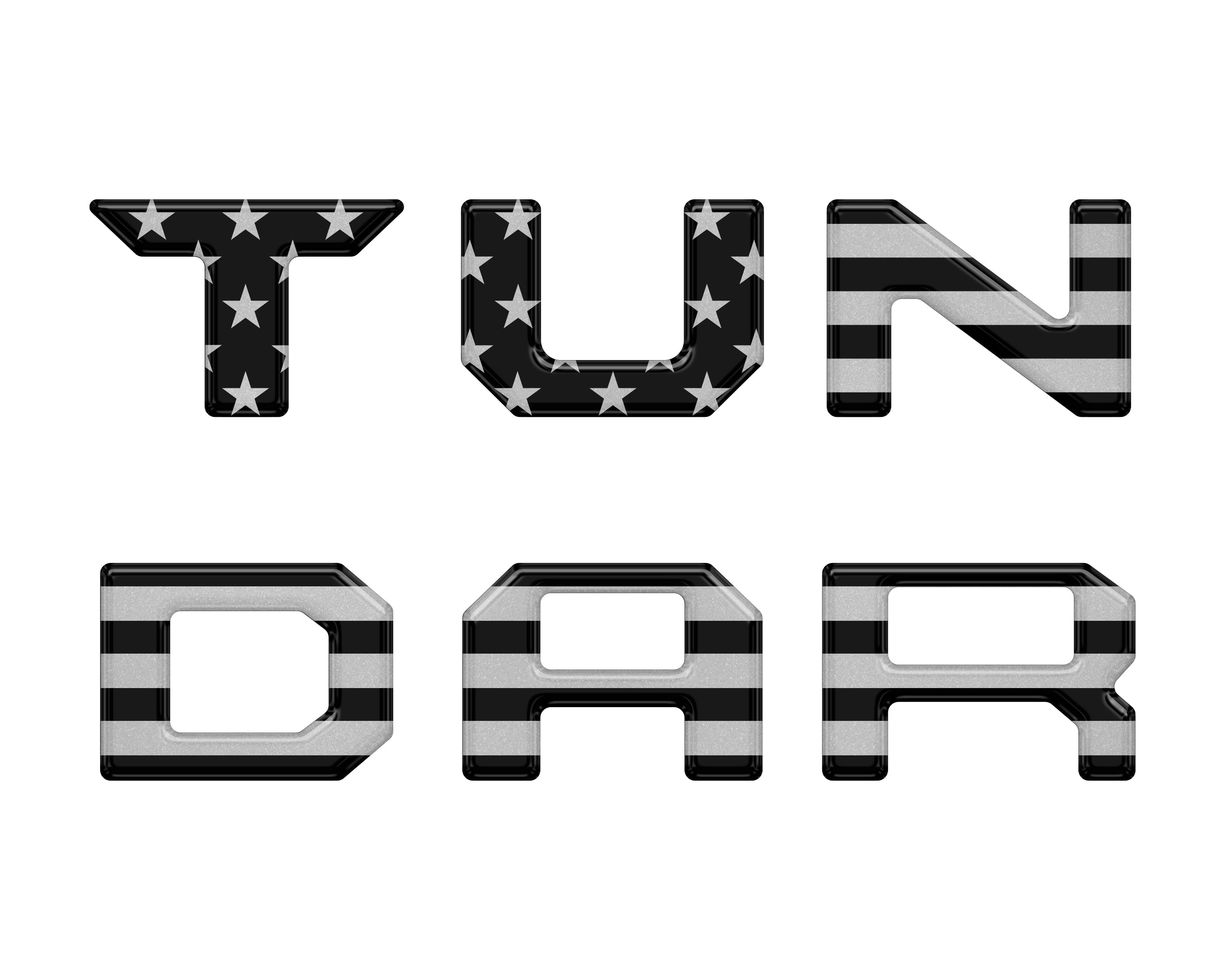 Glove Box Letter Inserts Tundra (2022+)