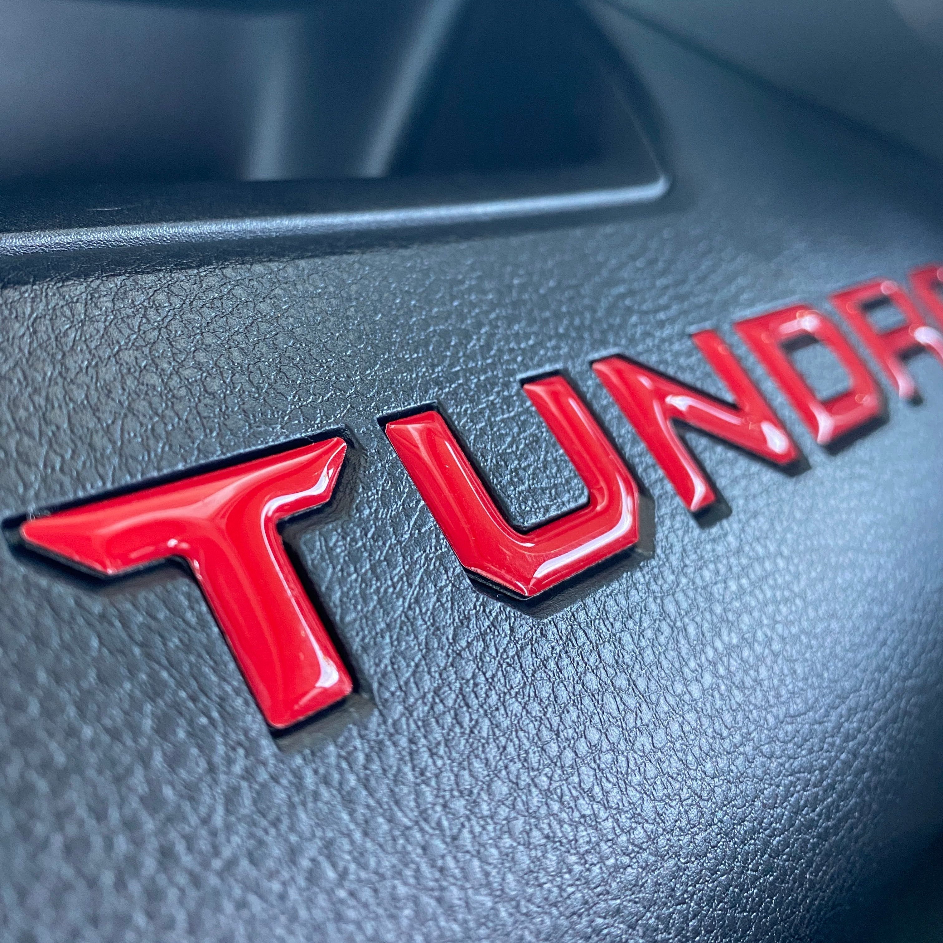 Glove Box Letter Inserts Tundra (2022+)