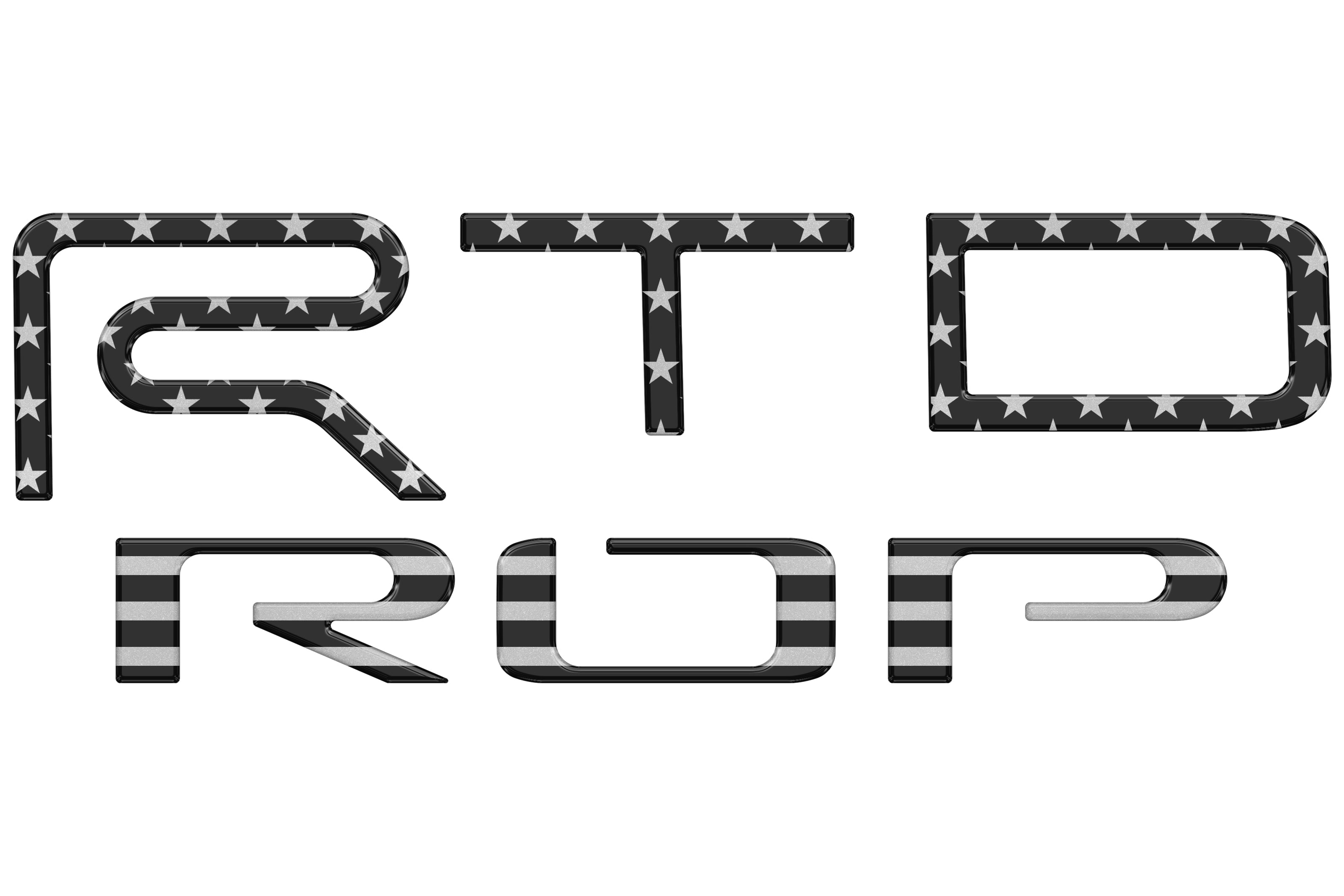 TRD Pro Tailgate Letter Inserts Tundra (2022+)