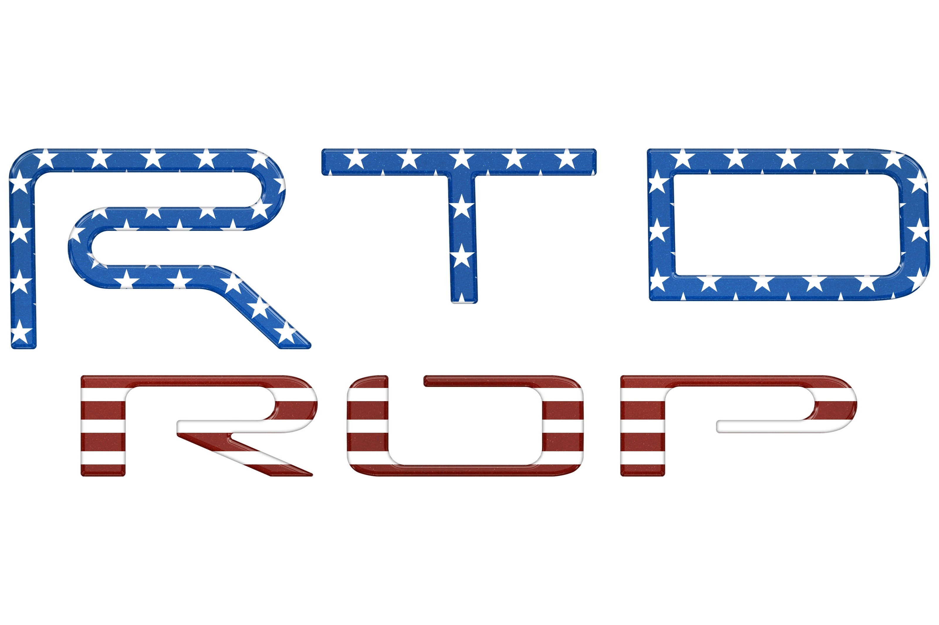 TRD Pro Tailgate Letter Inserts Tundra (2022+)