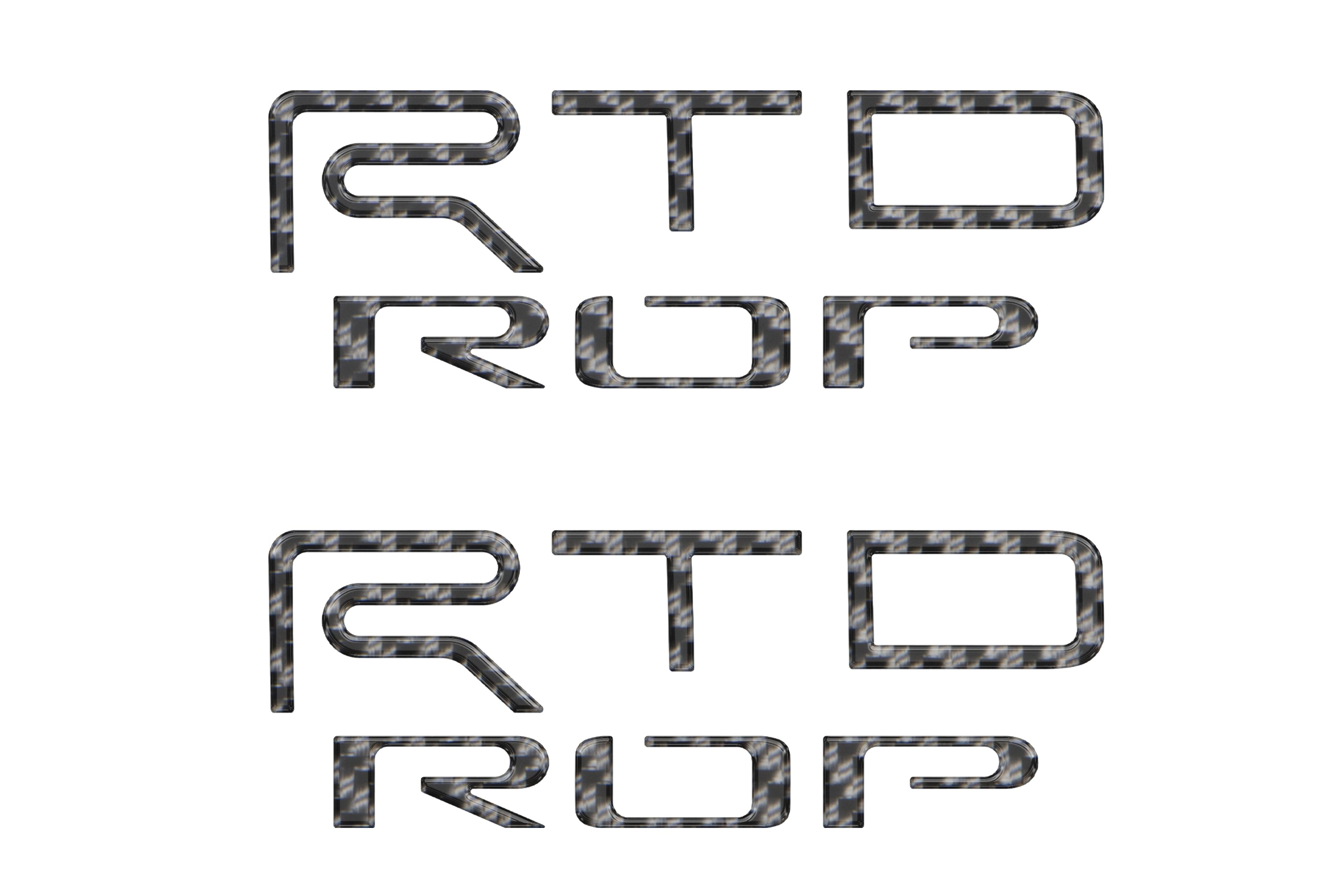 Hood Louver Letter Overlays Tundra (2022+)