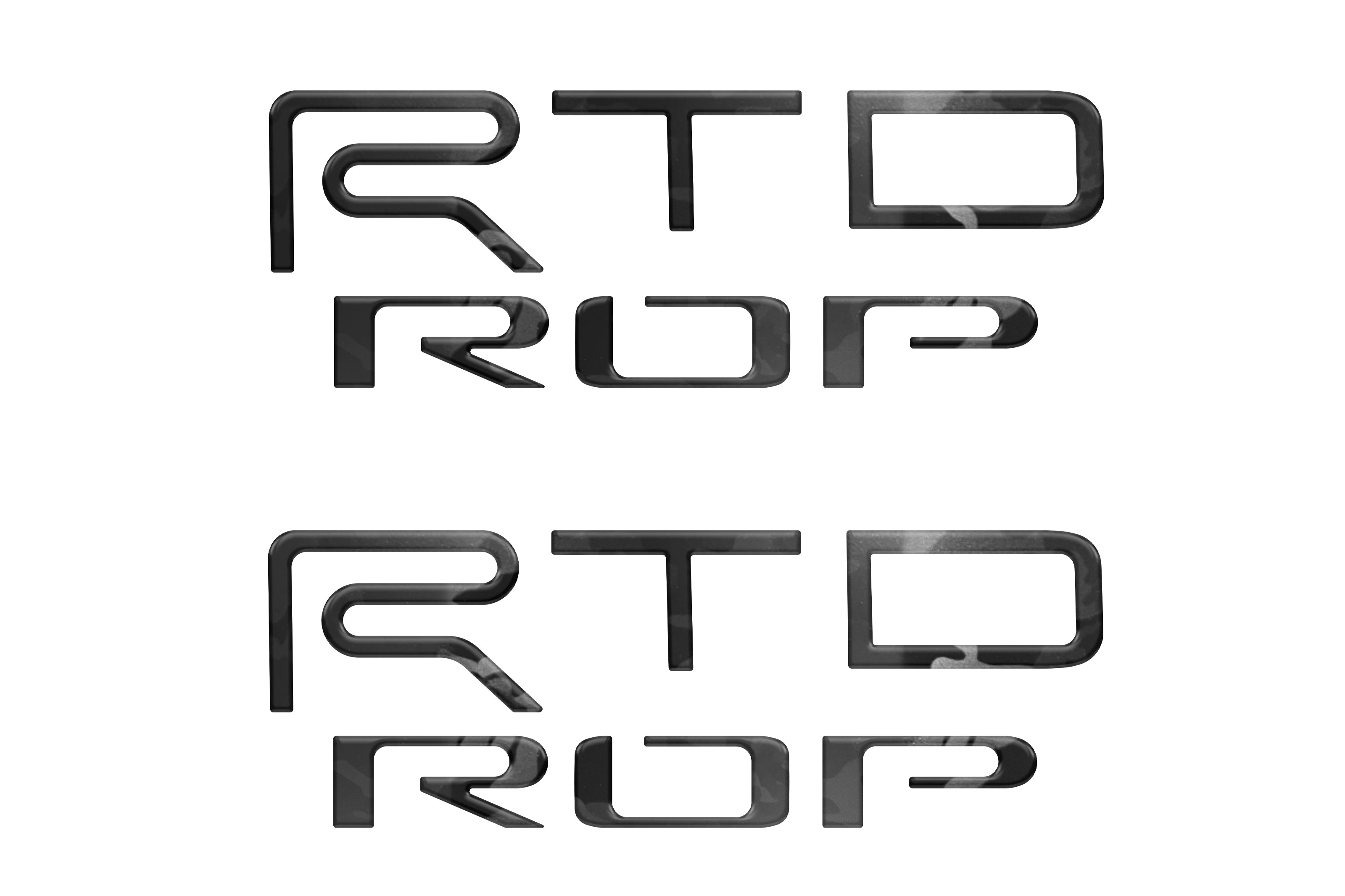 Hood Louver Letter Overlays Tundra (2022+)