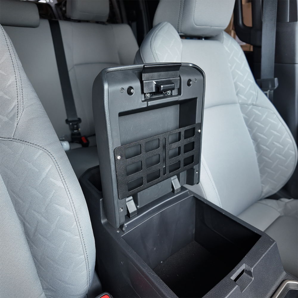 Interior Center Console MOLLE Panel Tacoma (2024+) & 4Runner (2025+)