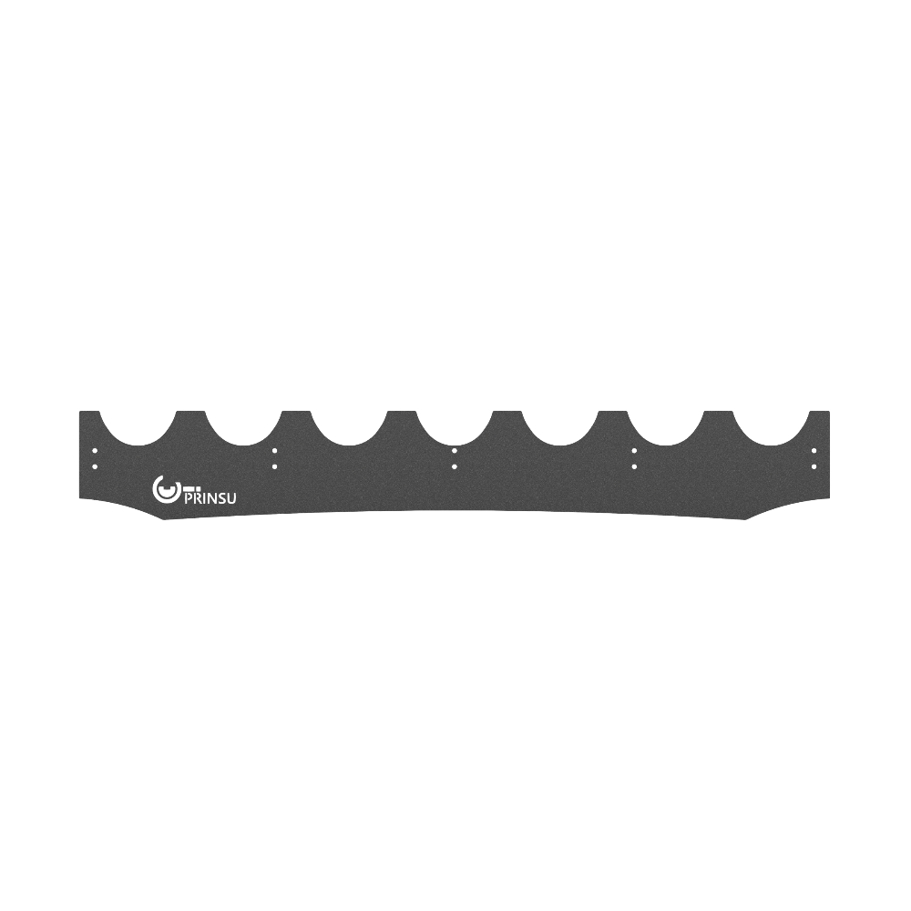 Prinsu LP4 Rack Replacement Wind Deflector 4Runner (2010-2024)