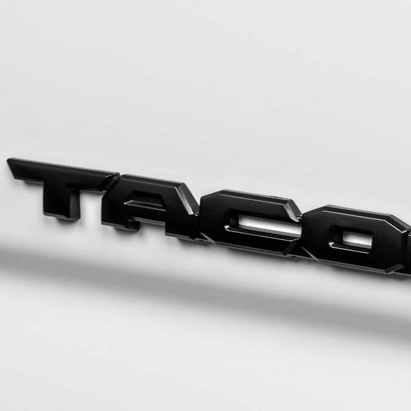 Toyota OEM Blackout Emblem Overlay Kit For Tundra Tacoma 4Runner - Limited PT948-35180-02