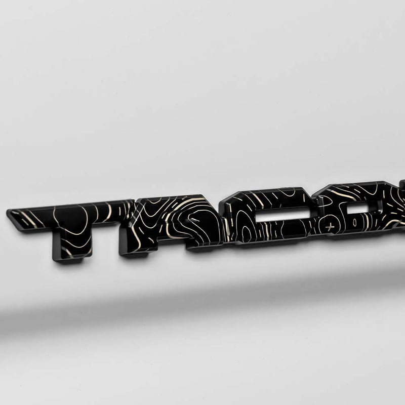 Tacoma Blackout Emblem Overlay Kit 2016-2023