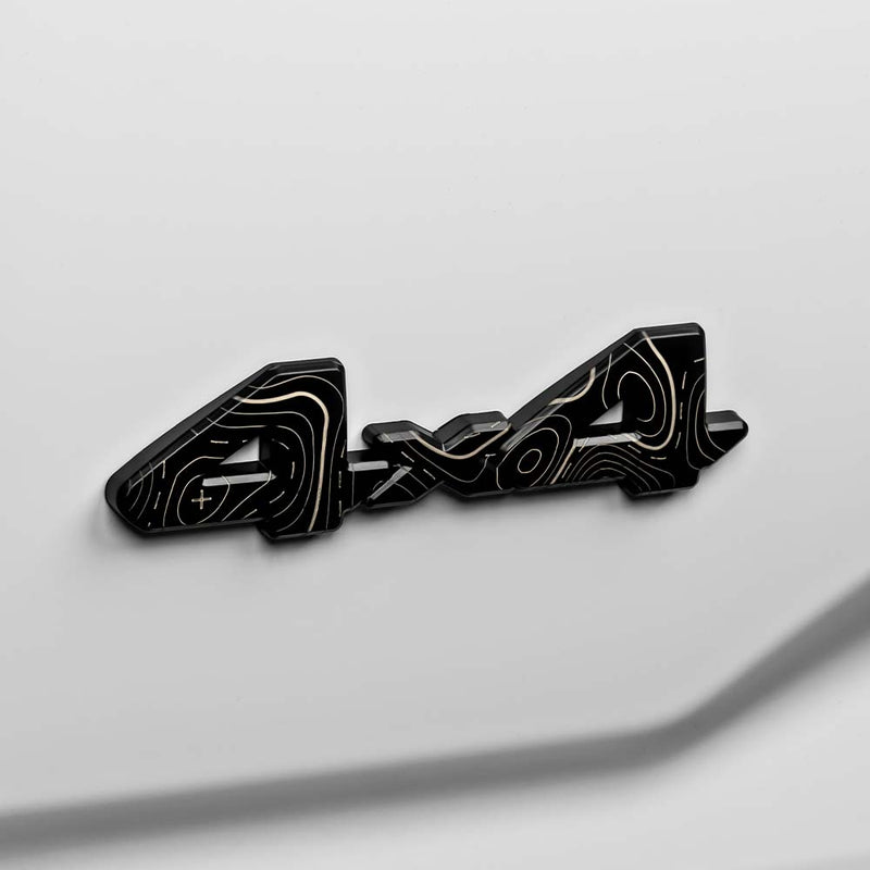 Tacoma Blackout Emblem Overlay Kit 2016-2023