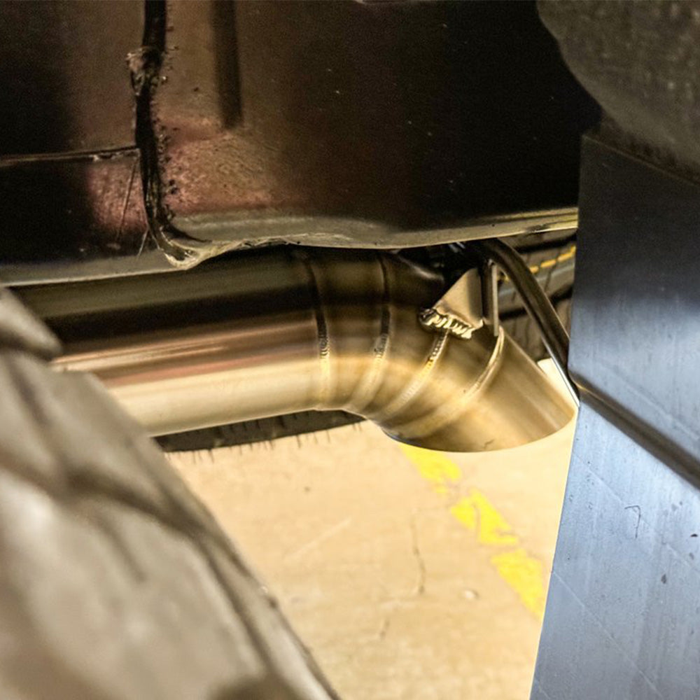 Titanium Axle Dump Exhaust Tip Land Cruiser (2024+)