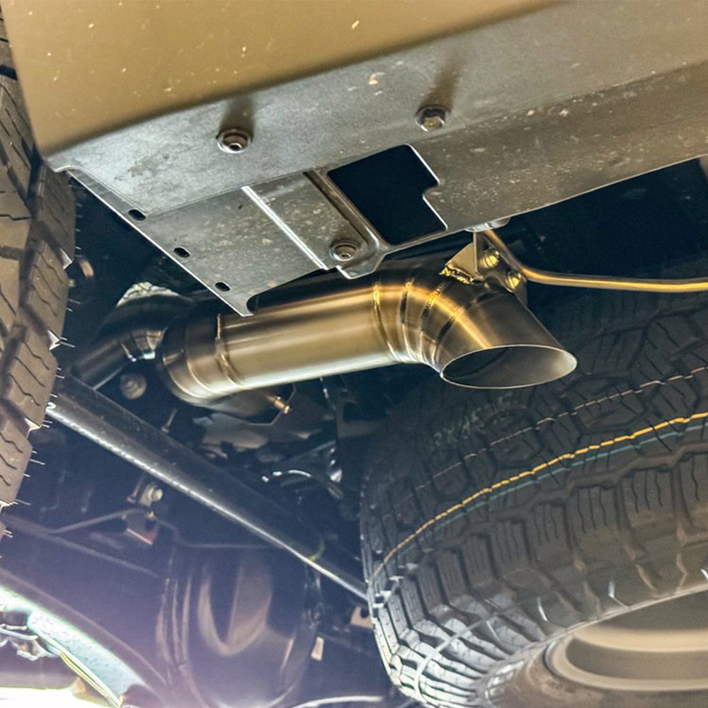 Titanium Axle Dump Exhaust Tip Land Cruiser (2024+)