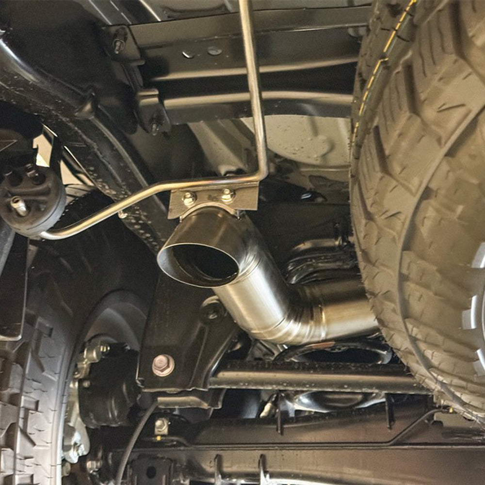 Titanium Axle Dump Exhaust Tip Land Cruiser (2024+)