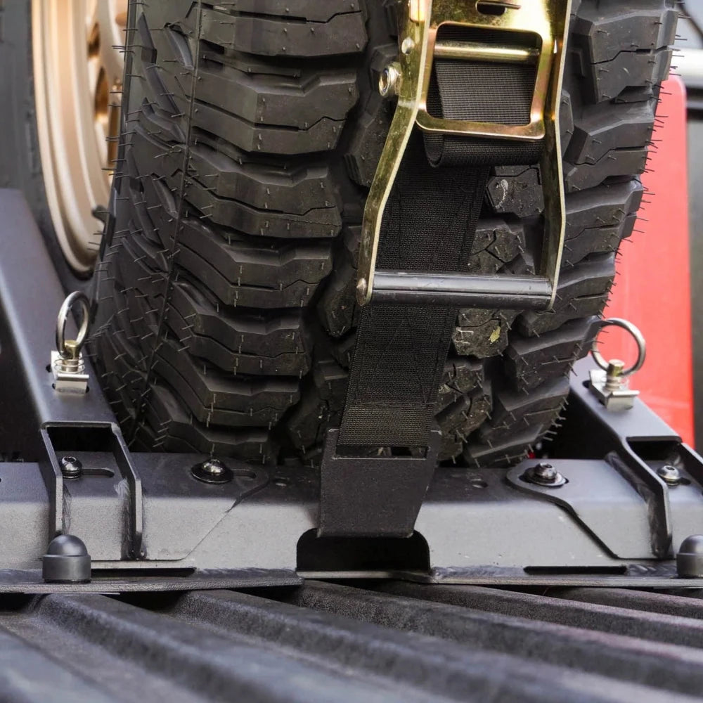 Universal Truck Bed Universal Tire Carrier & Accessory Mount