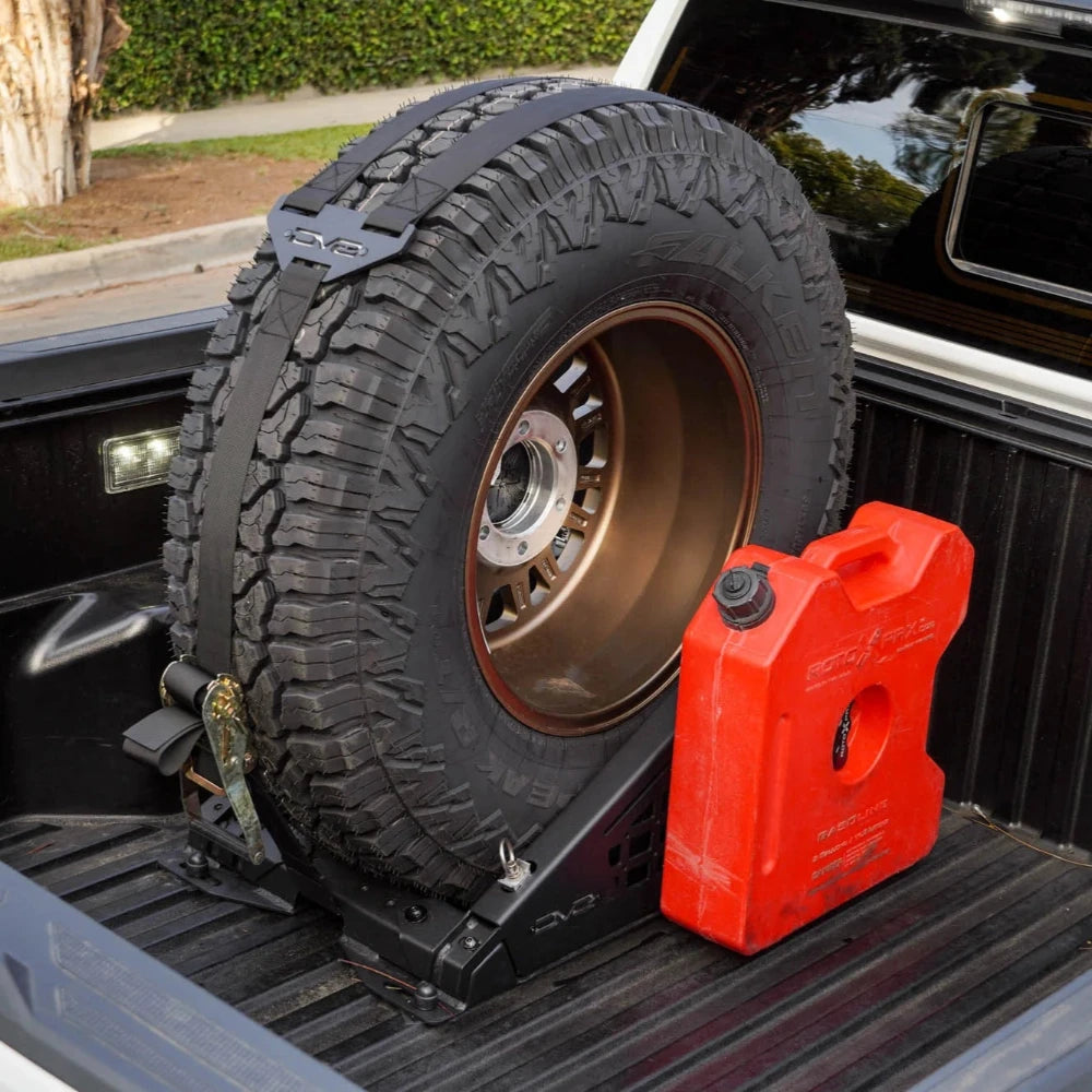 Universal Truck Bed Universal Tire Carrier & Accessory Mount