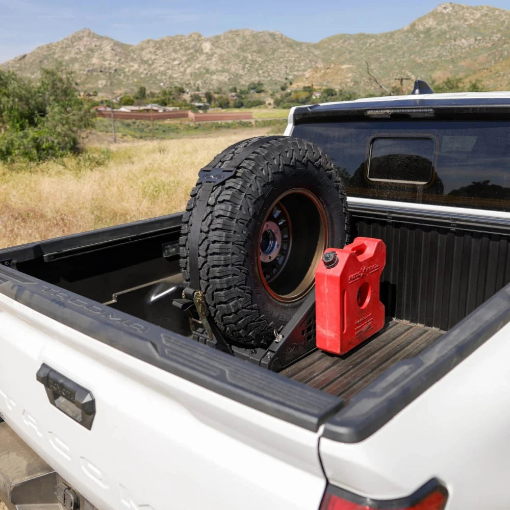 Universal Truck Bed Universal Tire Carrier & Accessory Mount