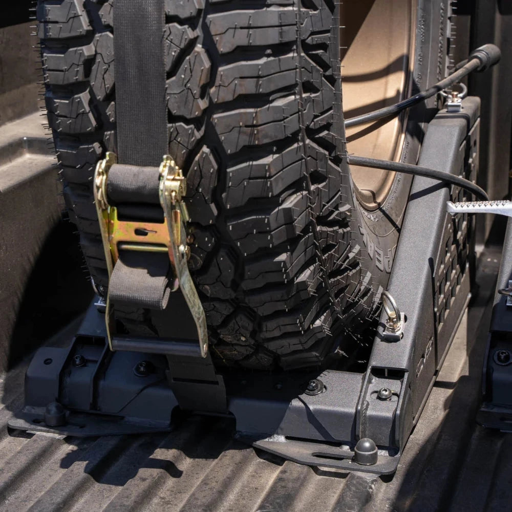 Universal Truck Bed Universal Tire Carrier & Accessory Mount