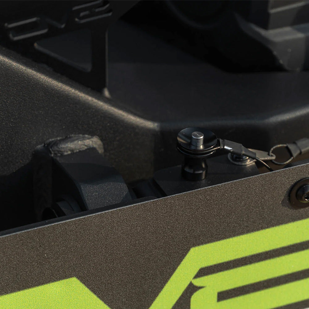 Universal Quick Release D-Ring License Plate Mount