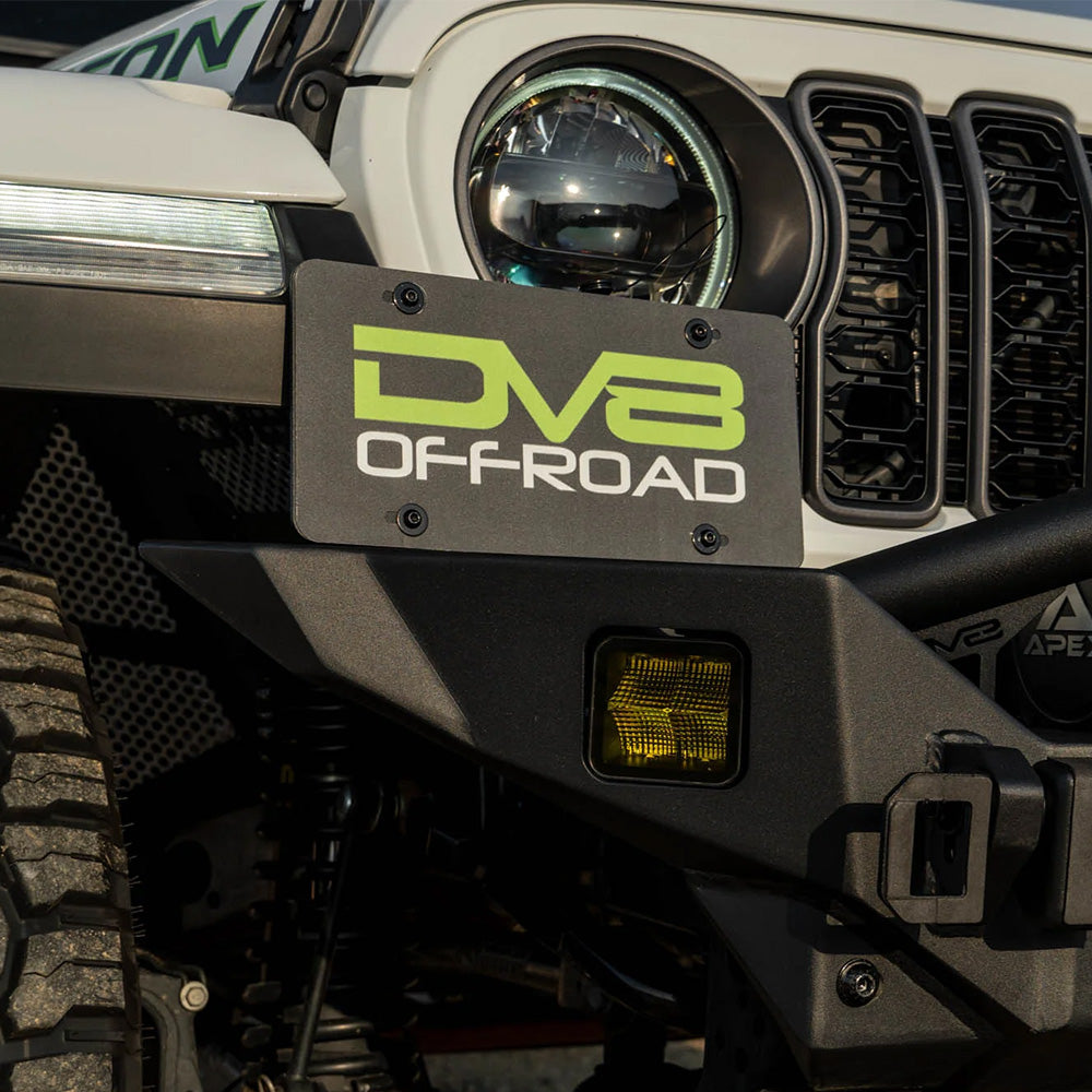 Universal Quick Release D-Ring License Plate Mount