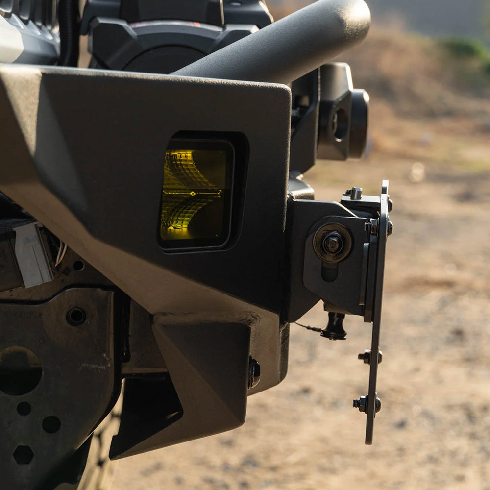 Universal Quick Release D-Ring License Plate Mount