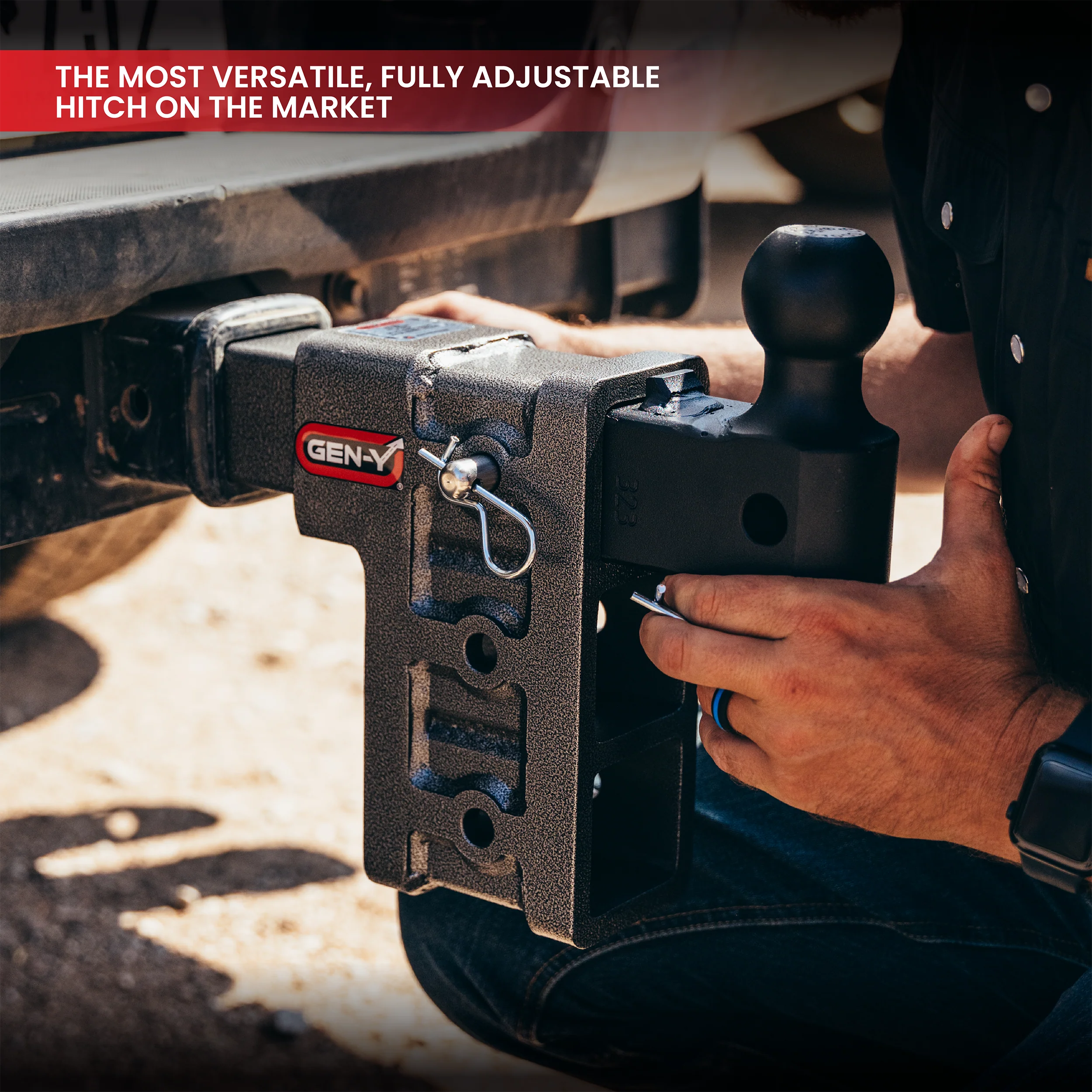 The Mega Duty Drop Hitch