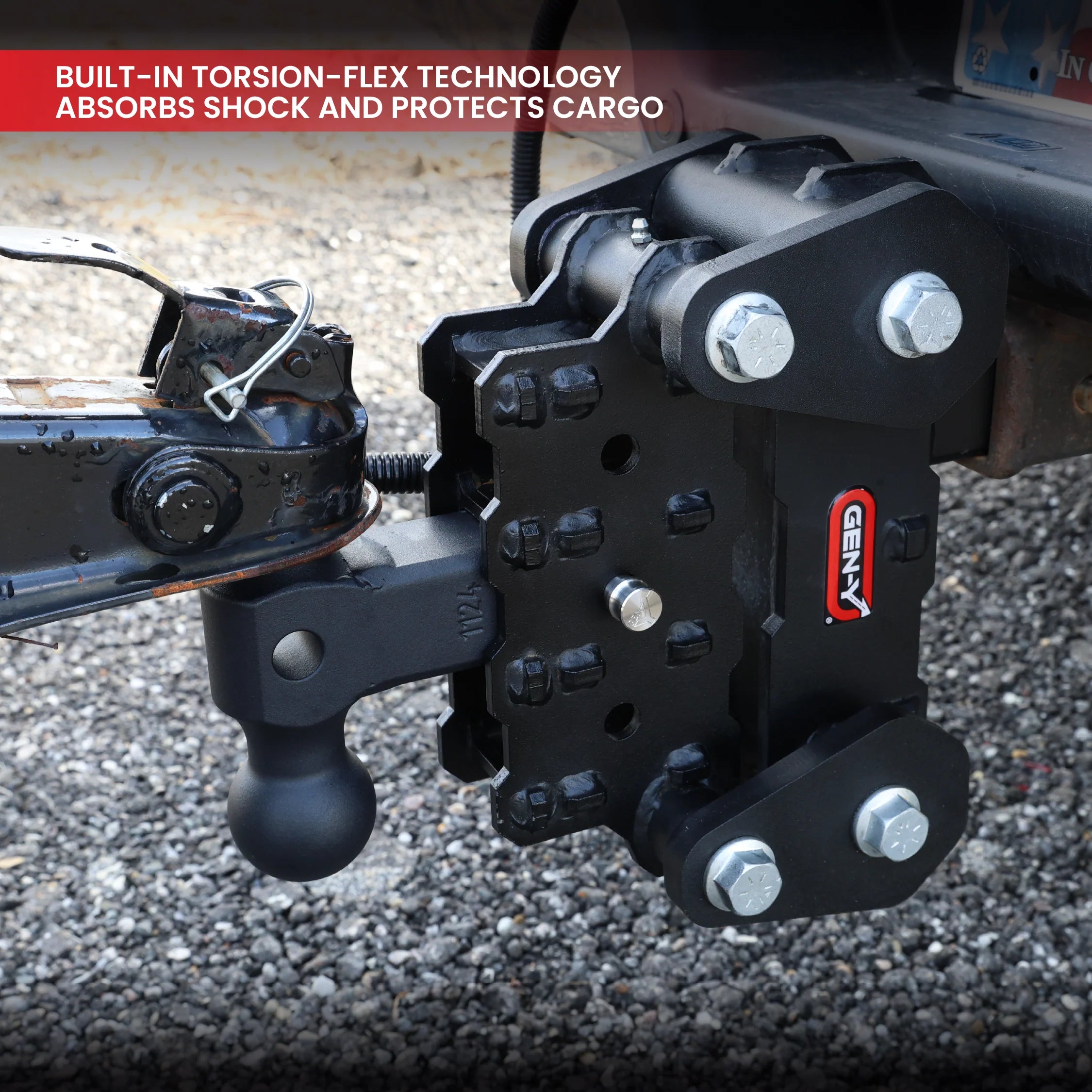 The Phantom-XT 2" Shank Adjustable Drop Hitch