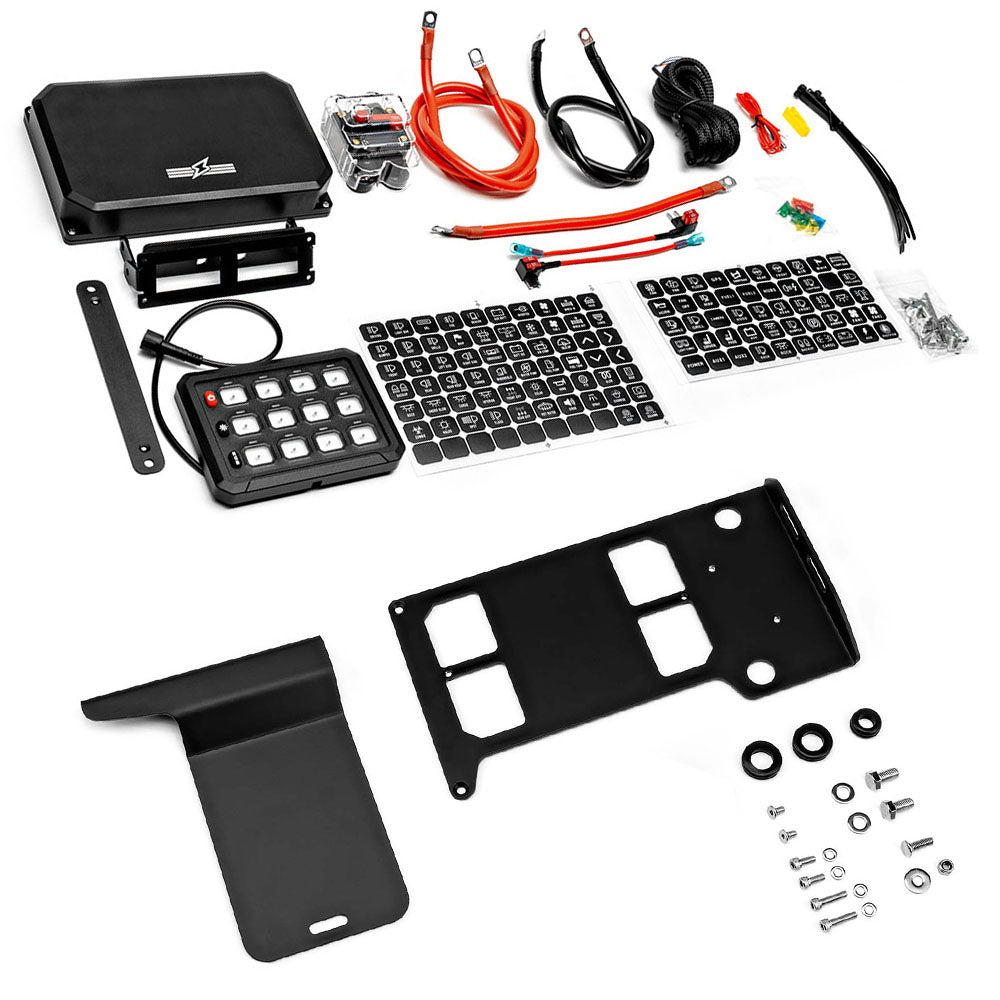 YP2 8 or 12 Button Auxiliary Power Kit + Bracket 4Runner (2014-2024)