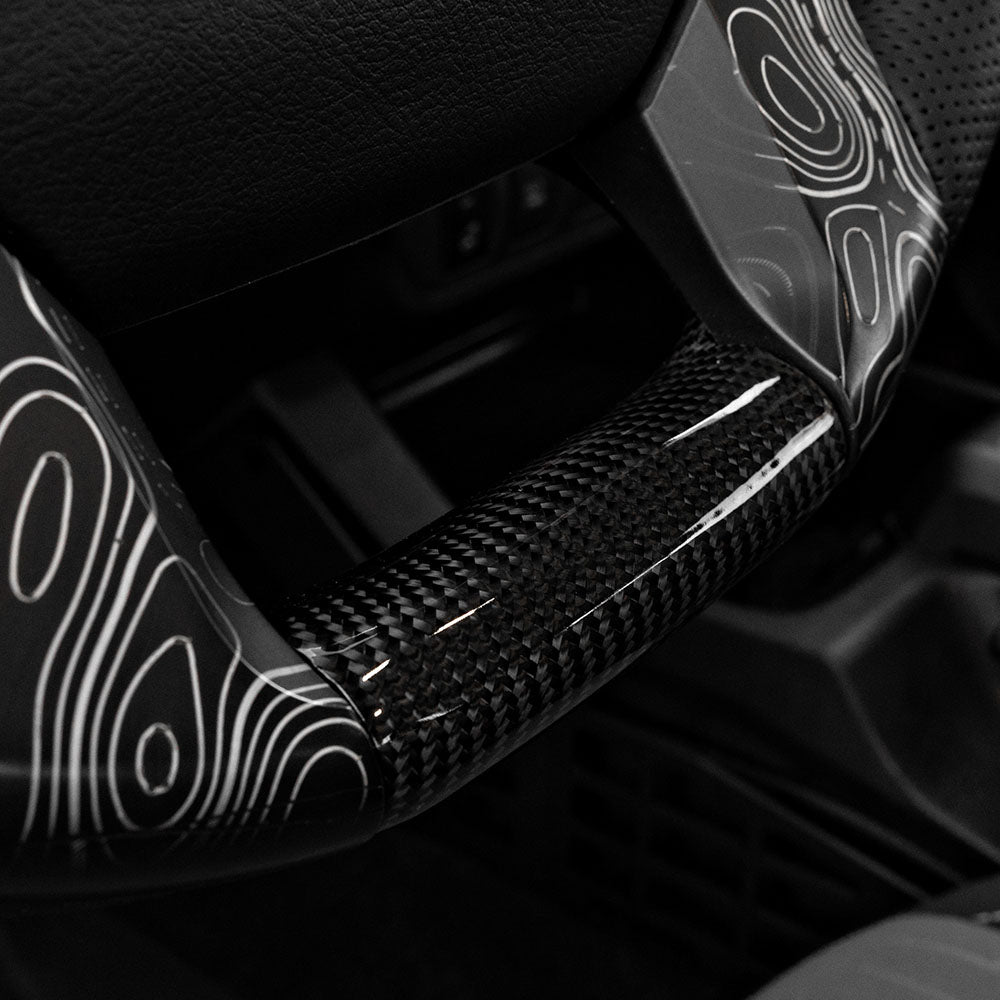 Carbon Fiber Heated Steering Wheel 4Runner (2014-2024) & Tacoma (2016-2023)