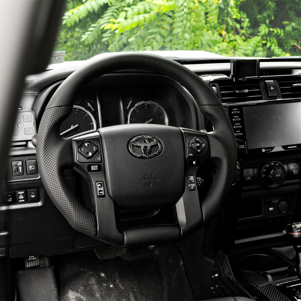 Leather Heated Steering Wheel 4Runner (2014-2024) & Tacoma (2016-2023)