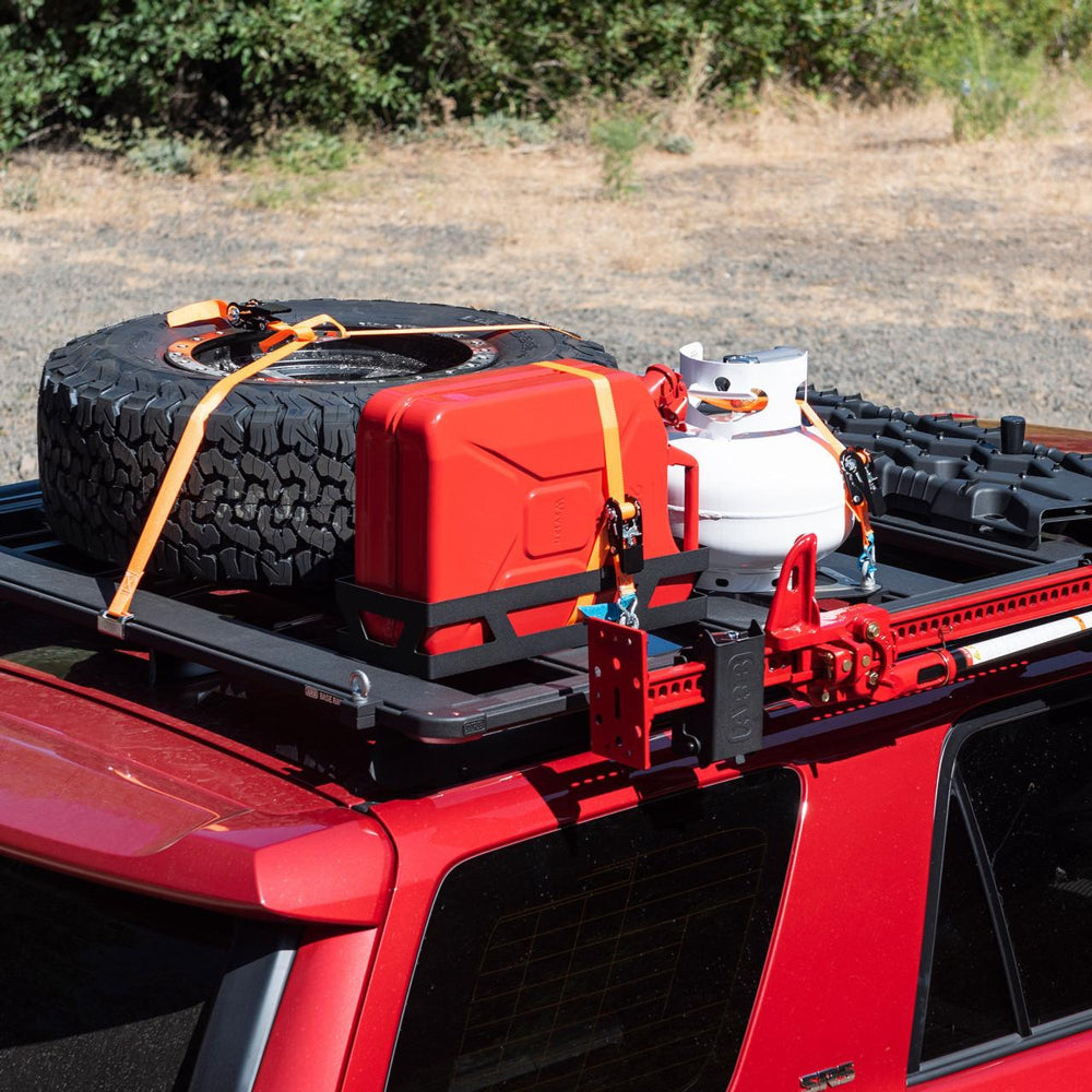 Base Roof Rack with Mount & Deflector 4Runner (2010-2023)