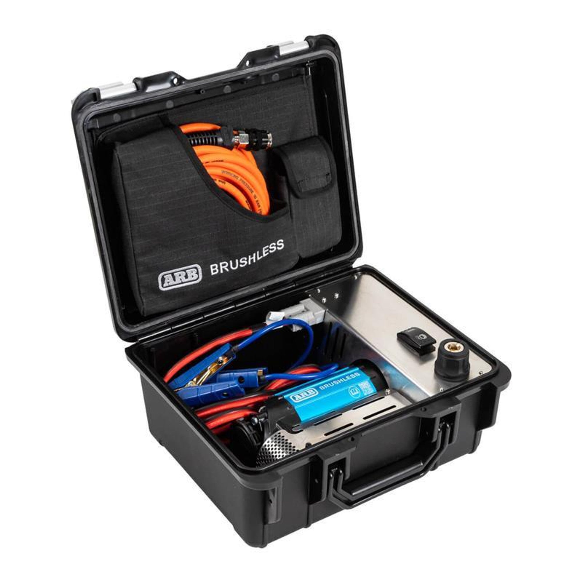 Brushless Single Motor Portable 12V Air Compressor