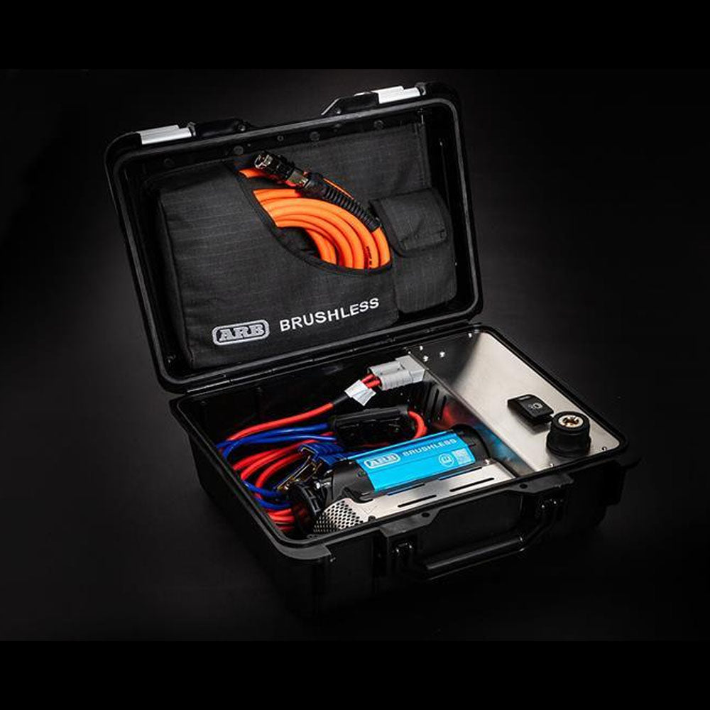 Brushless Single Motor Portable 12V Air Compressor