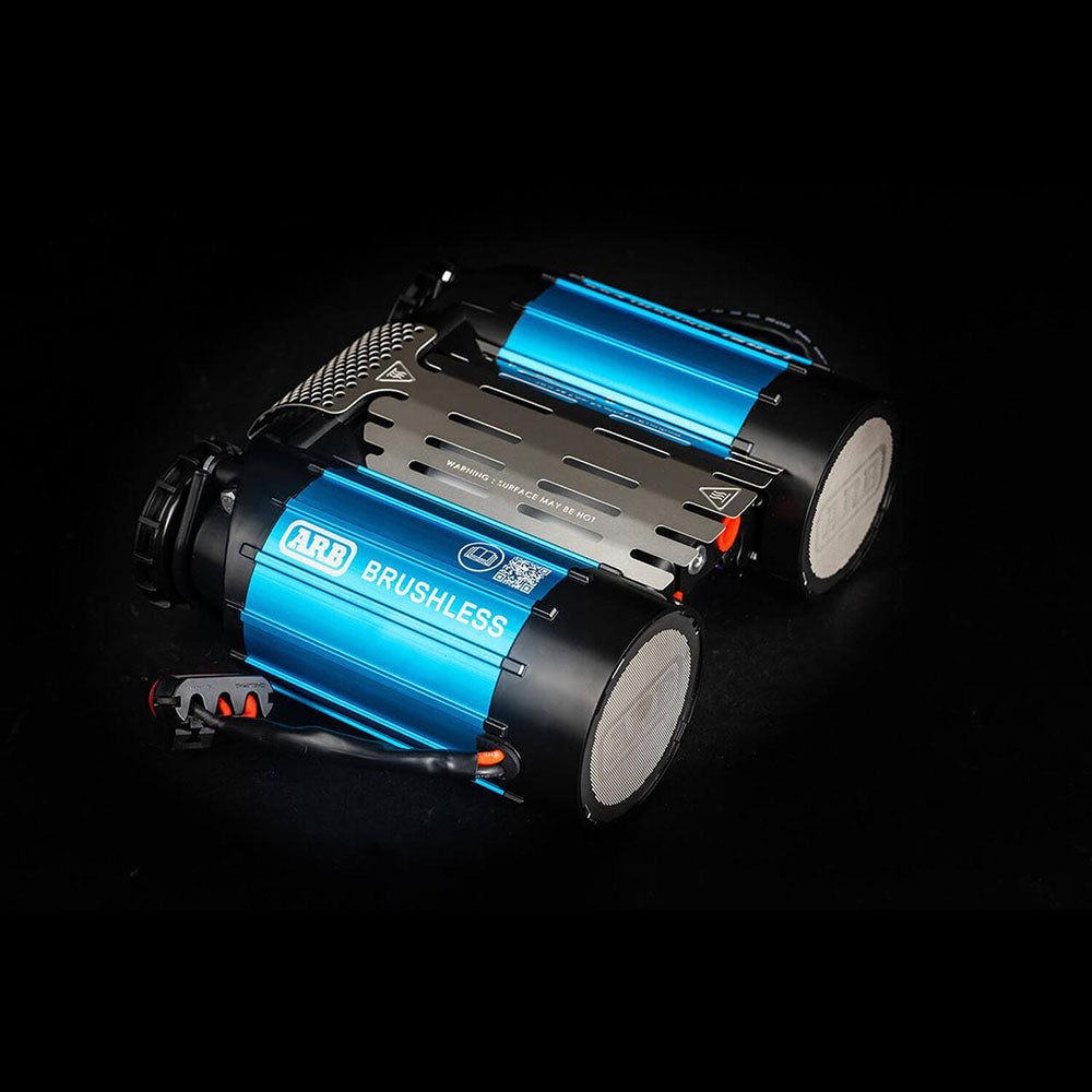 Brushless Twin Motor Onboard 12V Air Compressor