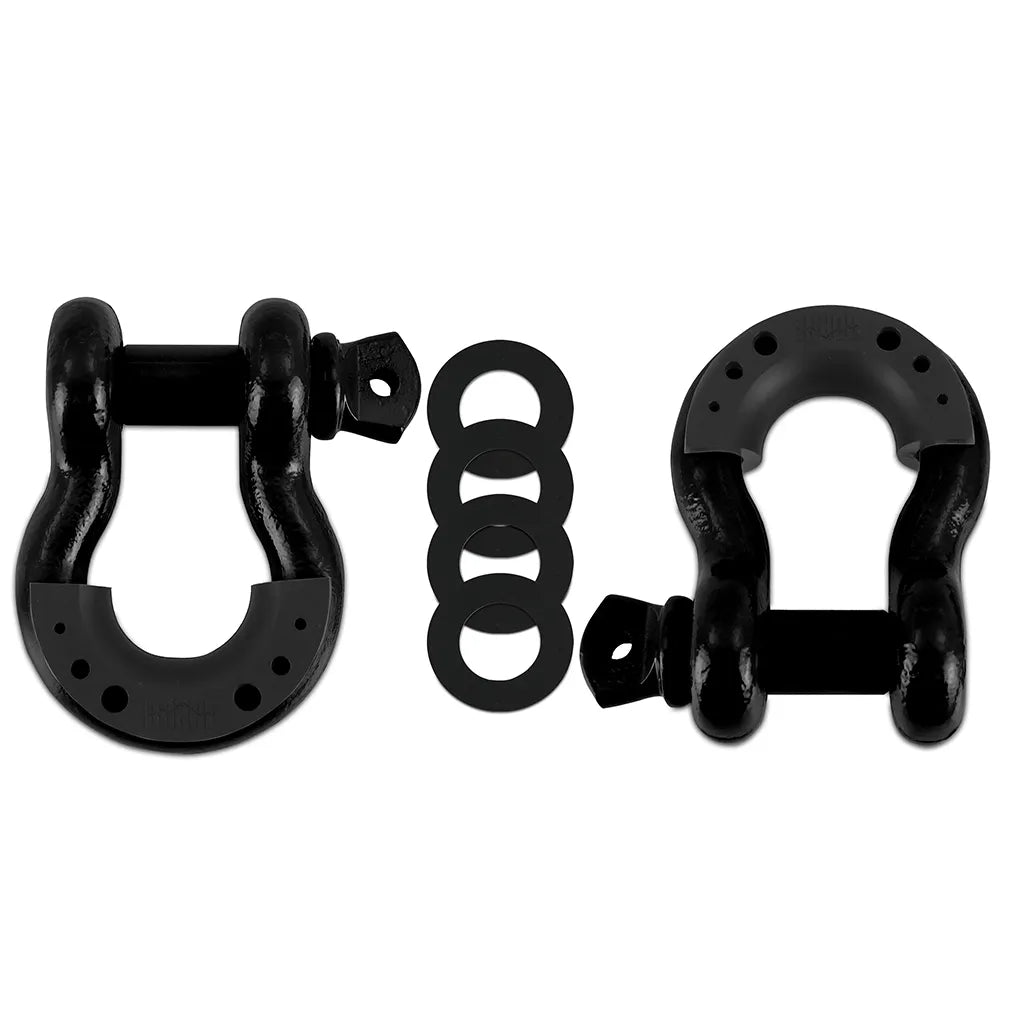 3/4 Steel D-Ring Shackle Set