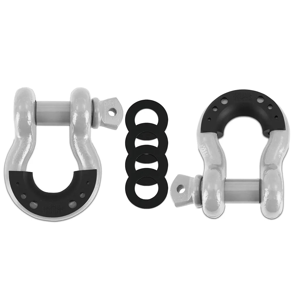 3/4 Steel D-Ring Shackle Set