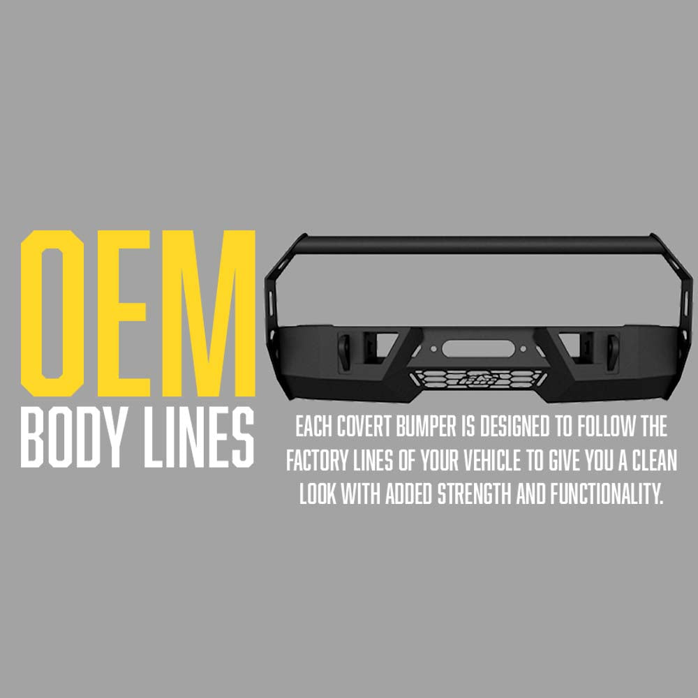 Covert Front Bumper Tacoma (2016-2023)