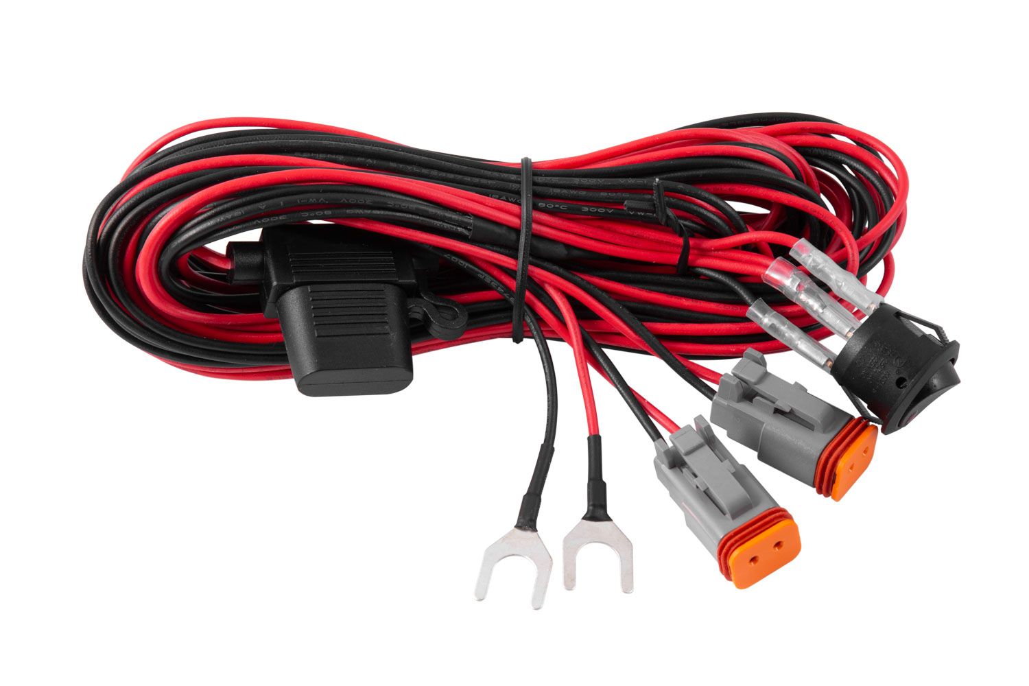 Light Duty Single Output 2-Pin Wiring Harness