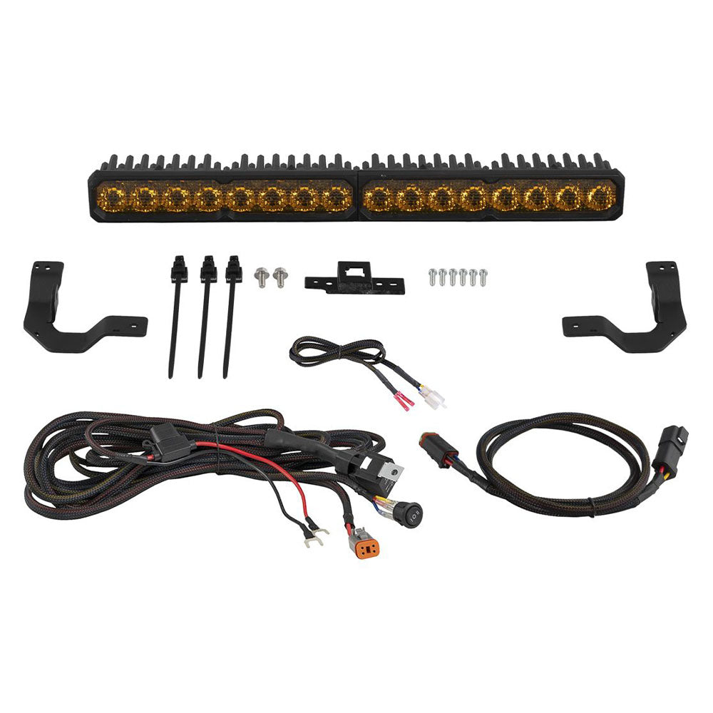 SS20 TRD Pro Grille / Trailhunter Grille Lightbar Kit Tacoma (2024+)