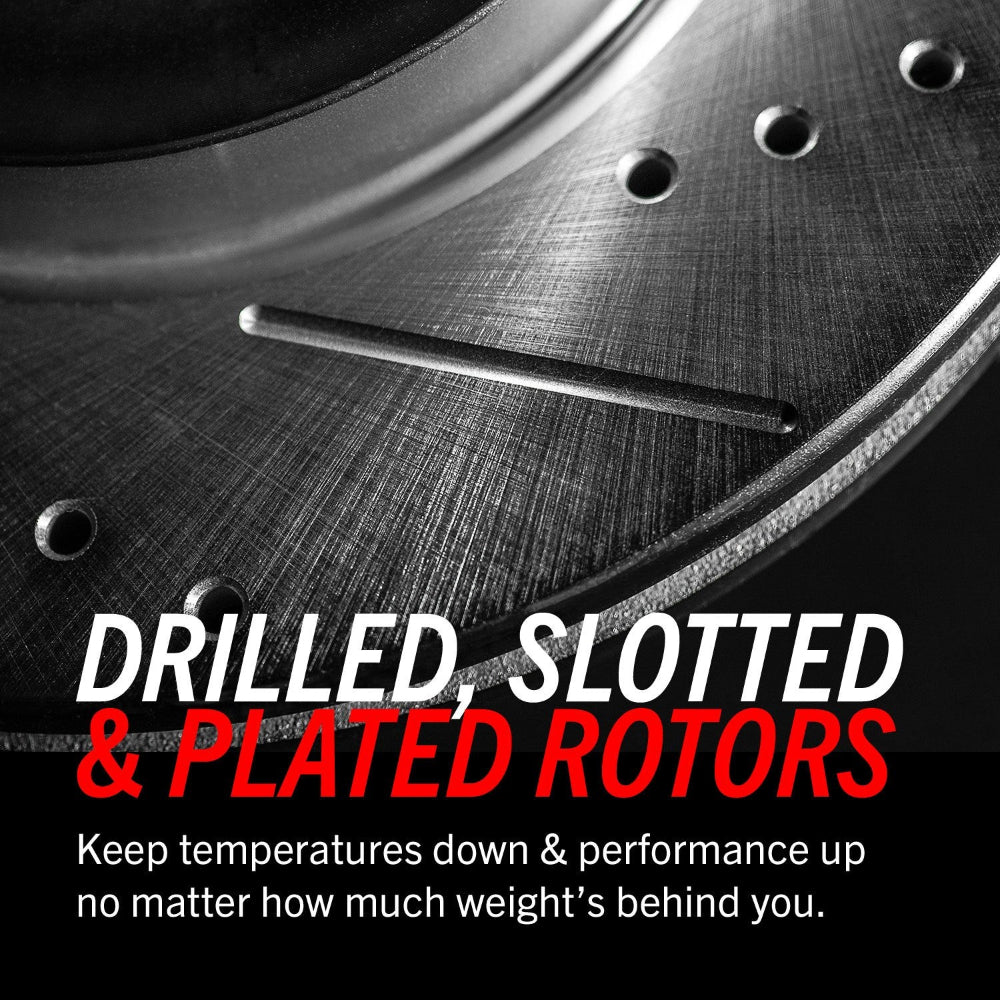 Evolution Drilled, Slotted & Zinc Plated Rotors Tundra (2022+)