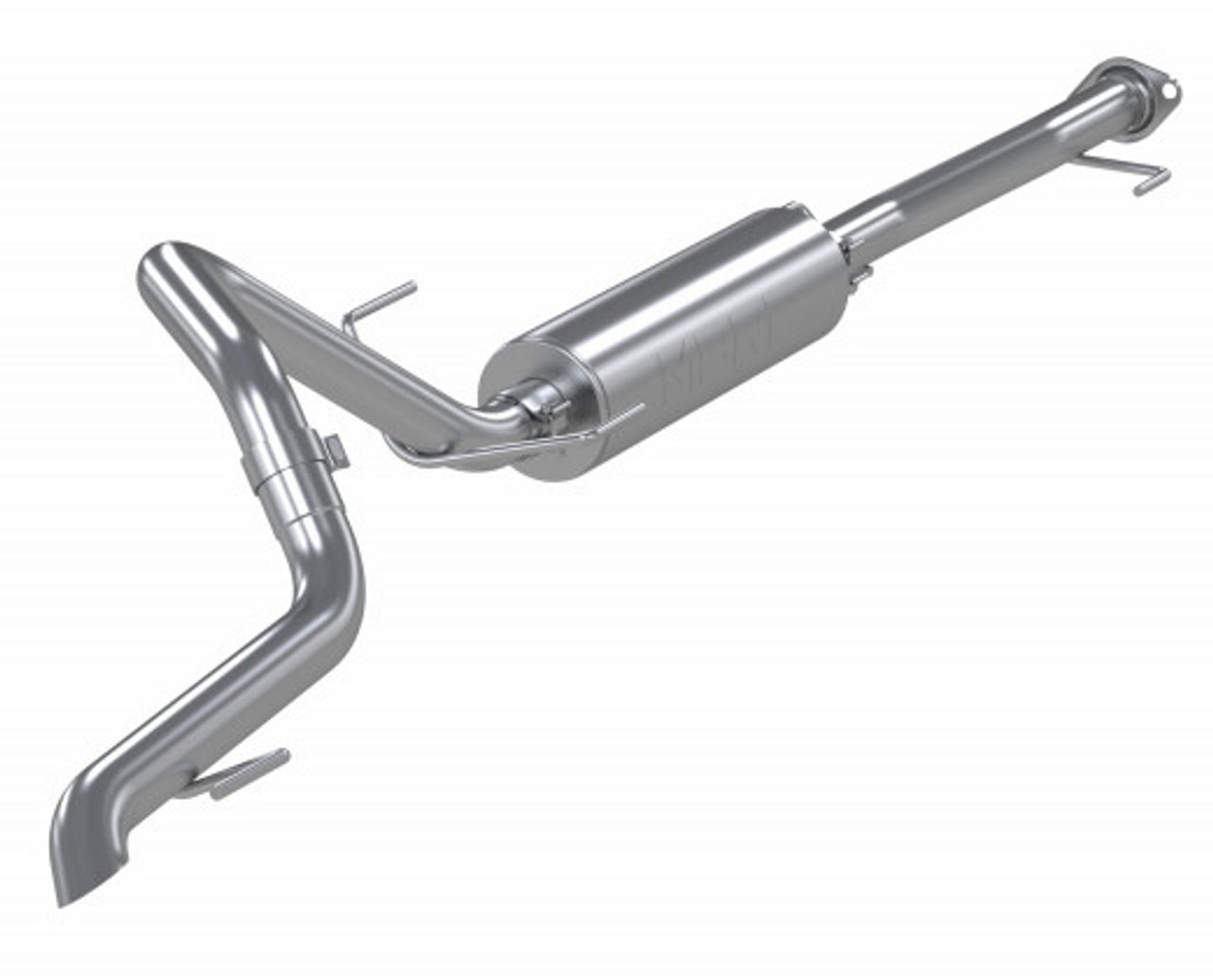 2.5" Cat Back Turn Down Exhaust 4Runner (2010-2024)