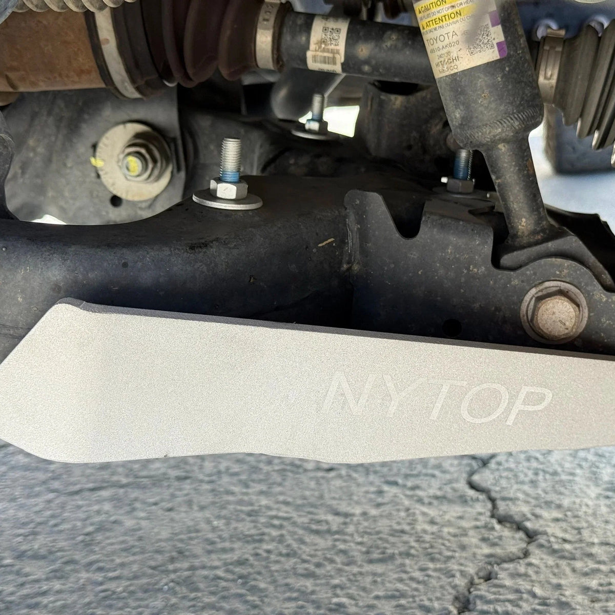 NYTOP Lower Control Arm Skid Plate for 2024+ Toyota Tacoma