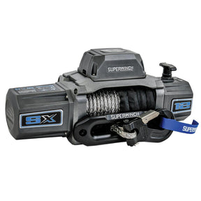 SX12SR 12V DC 12,000lb Synthetic Rope Winch