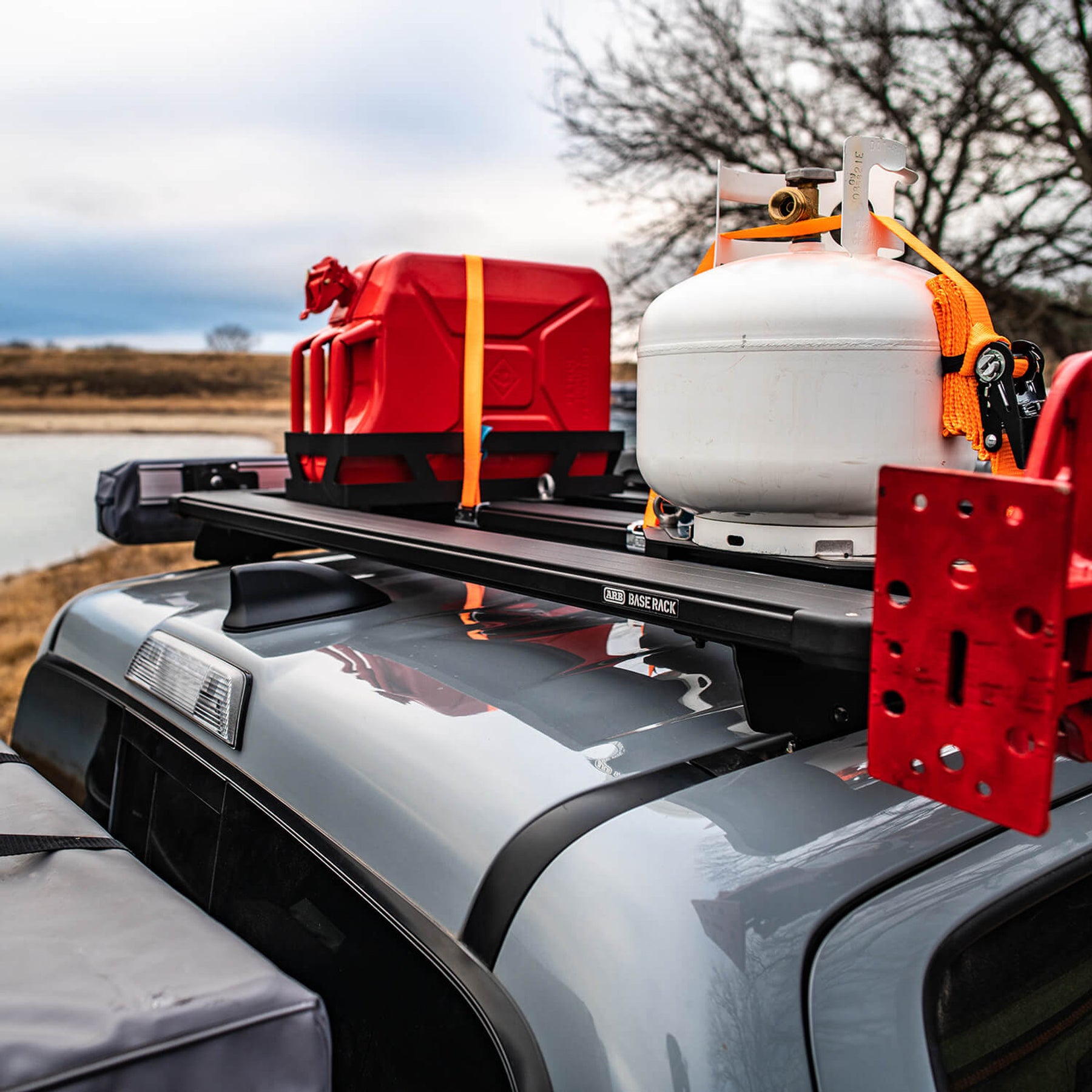 Base Roof Rack with Mount & Deflector Tacoma (2016-2023)